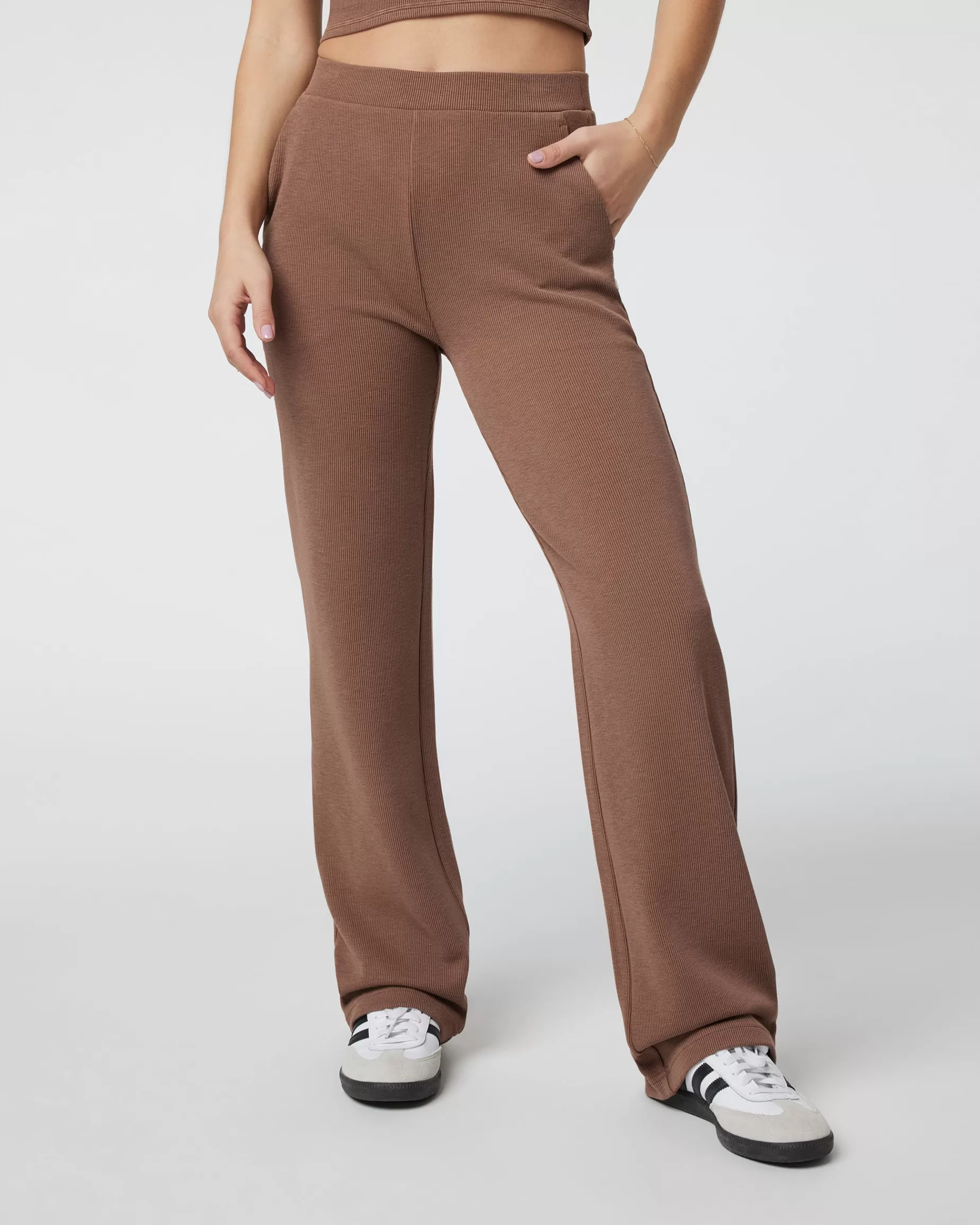 Vuori Aston Rib Pant Almond Best Sale