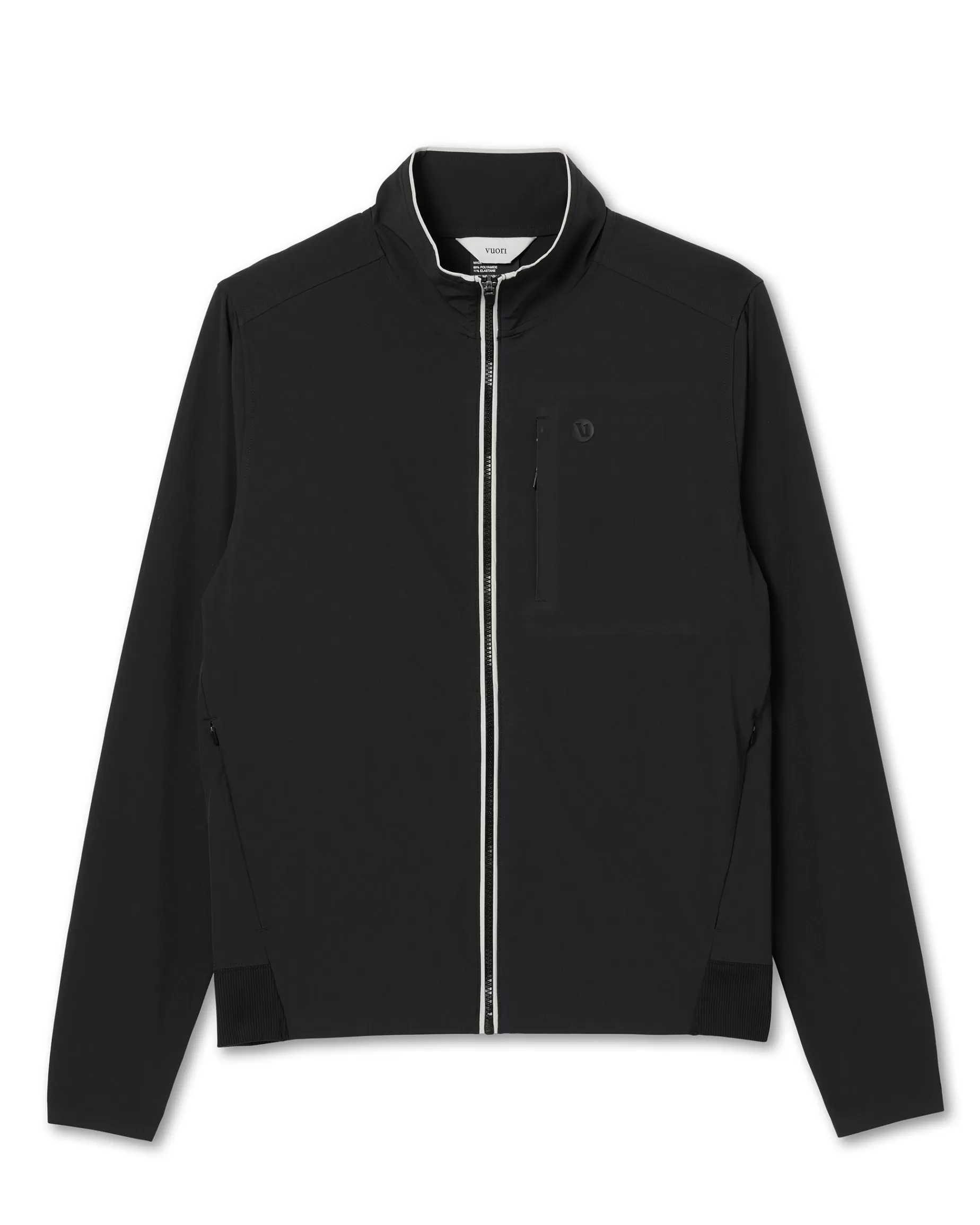 Vuori Crosscourt Jacket Black Clearance