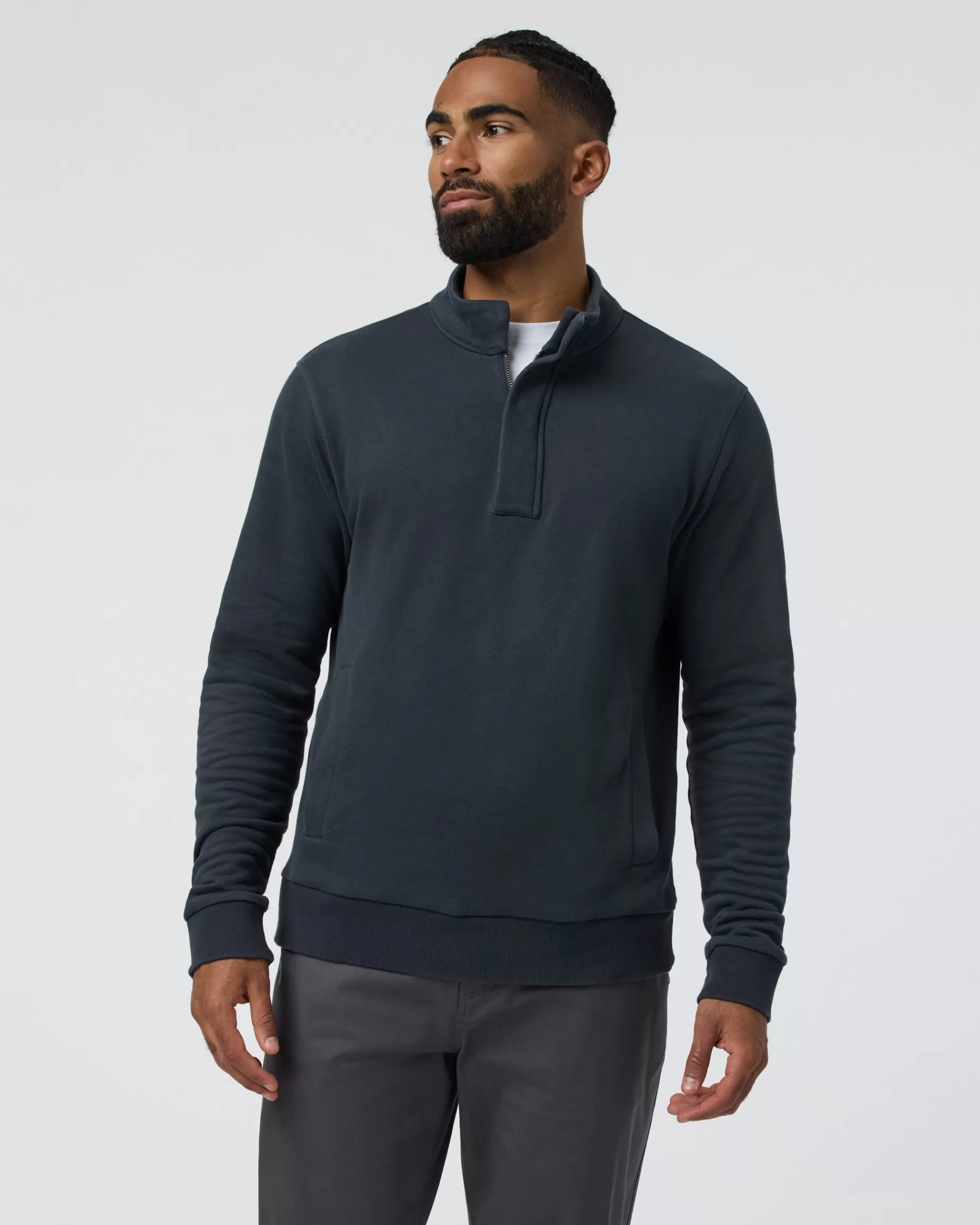 Vuori Cypress 1/4 Zip Navy Cheap