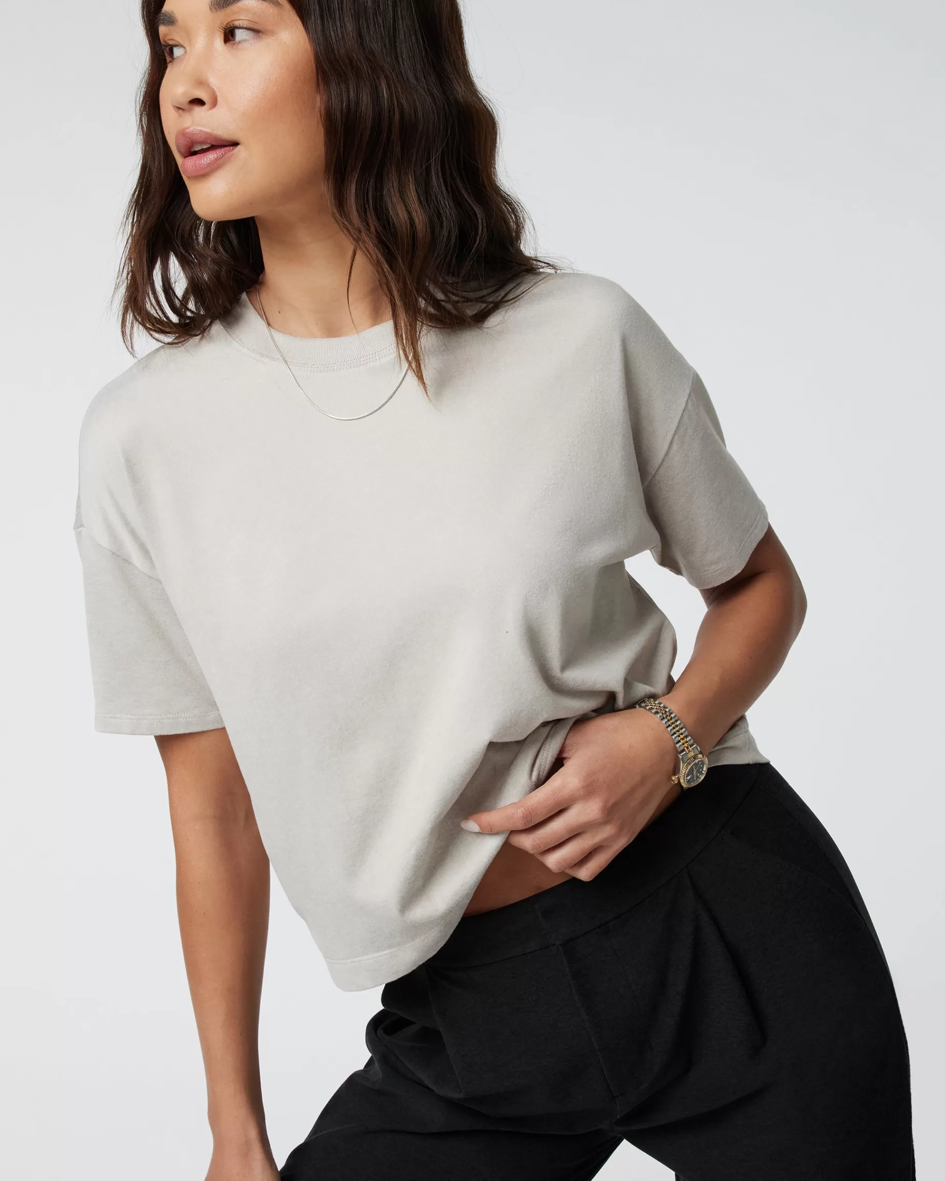 Vuori Energy Tee EcruHeather Shop