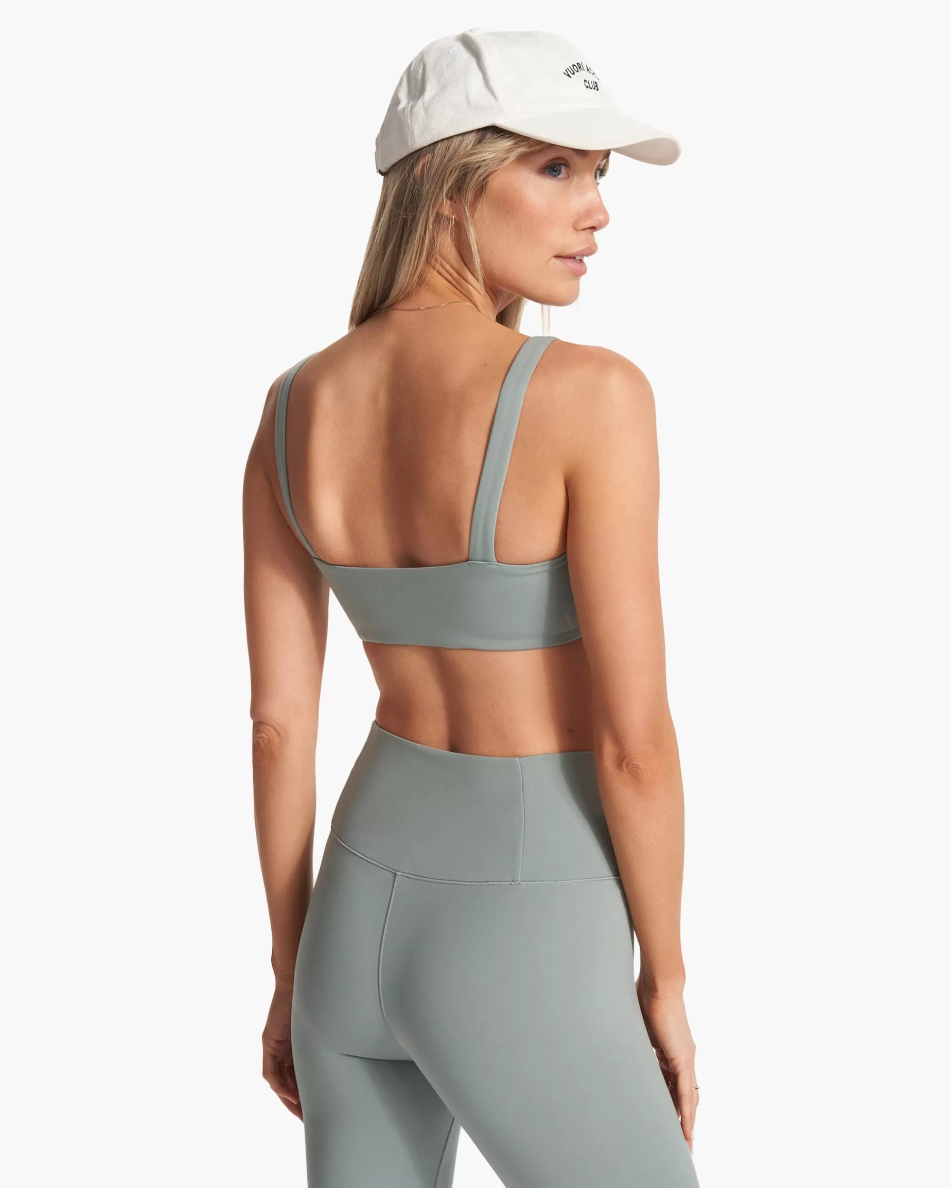 Vuori Evolve Square Neck Bra Fern Cheap
