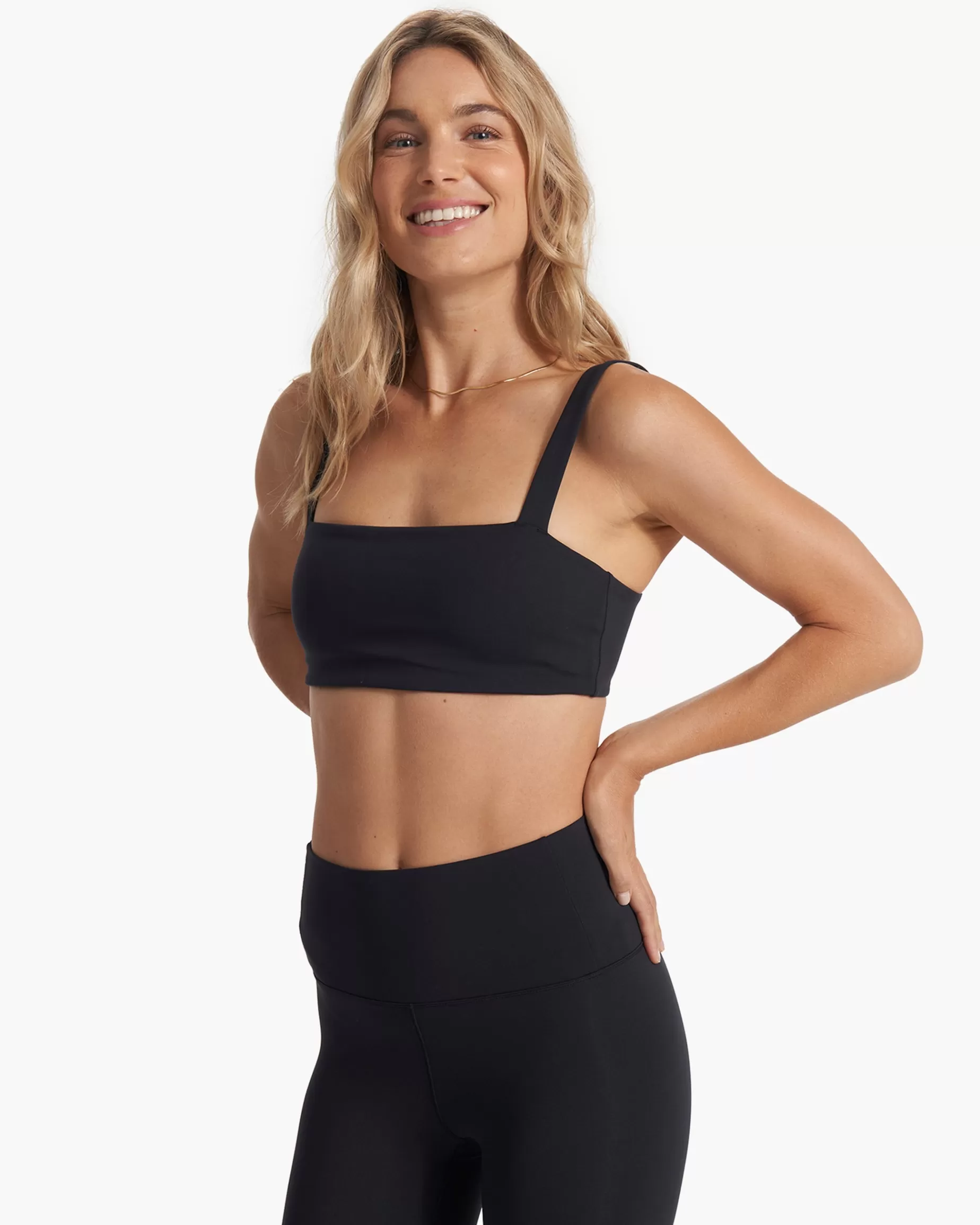 Vuori Evolve Square Neck Bra Black Cheap