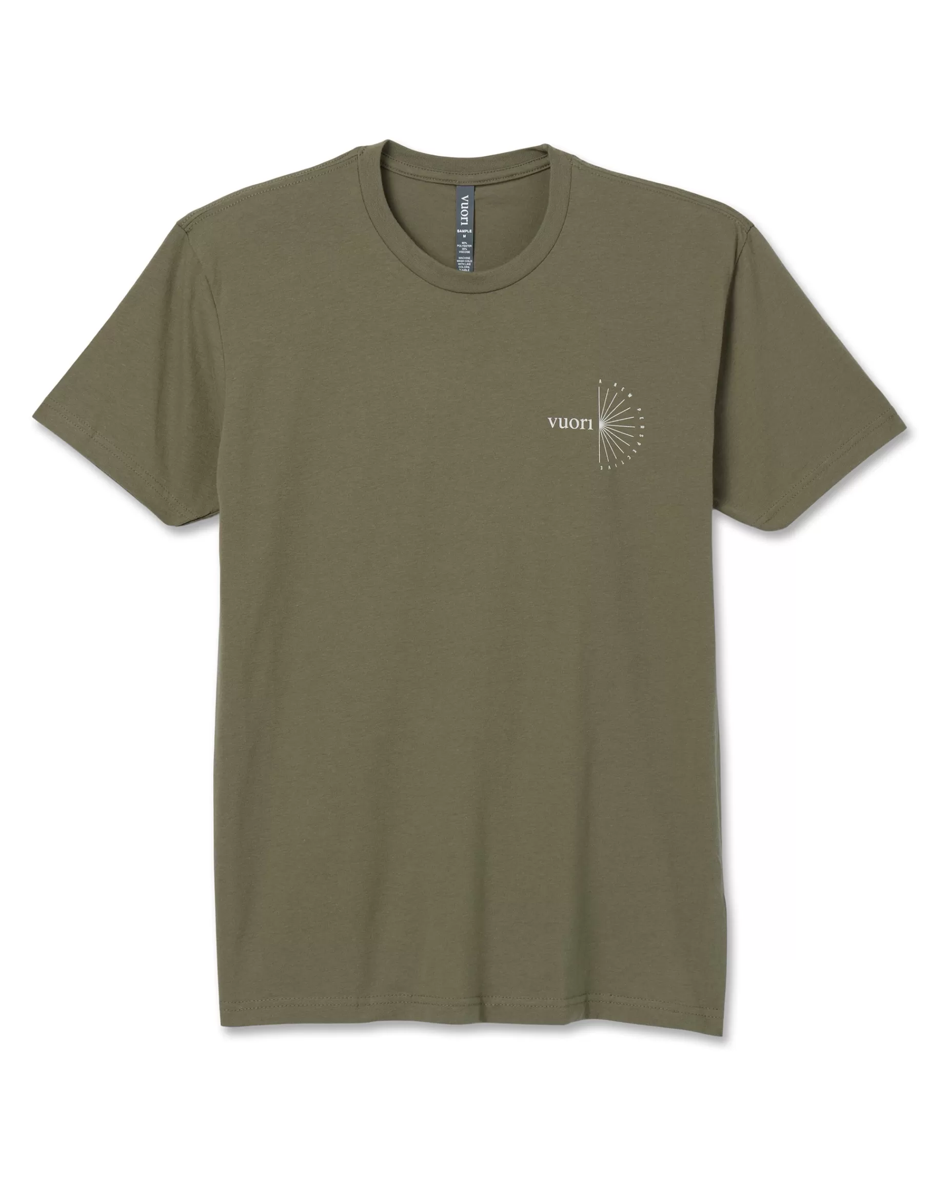 Vuori Far Horizons Tee Oregano New