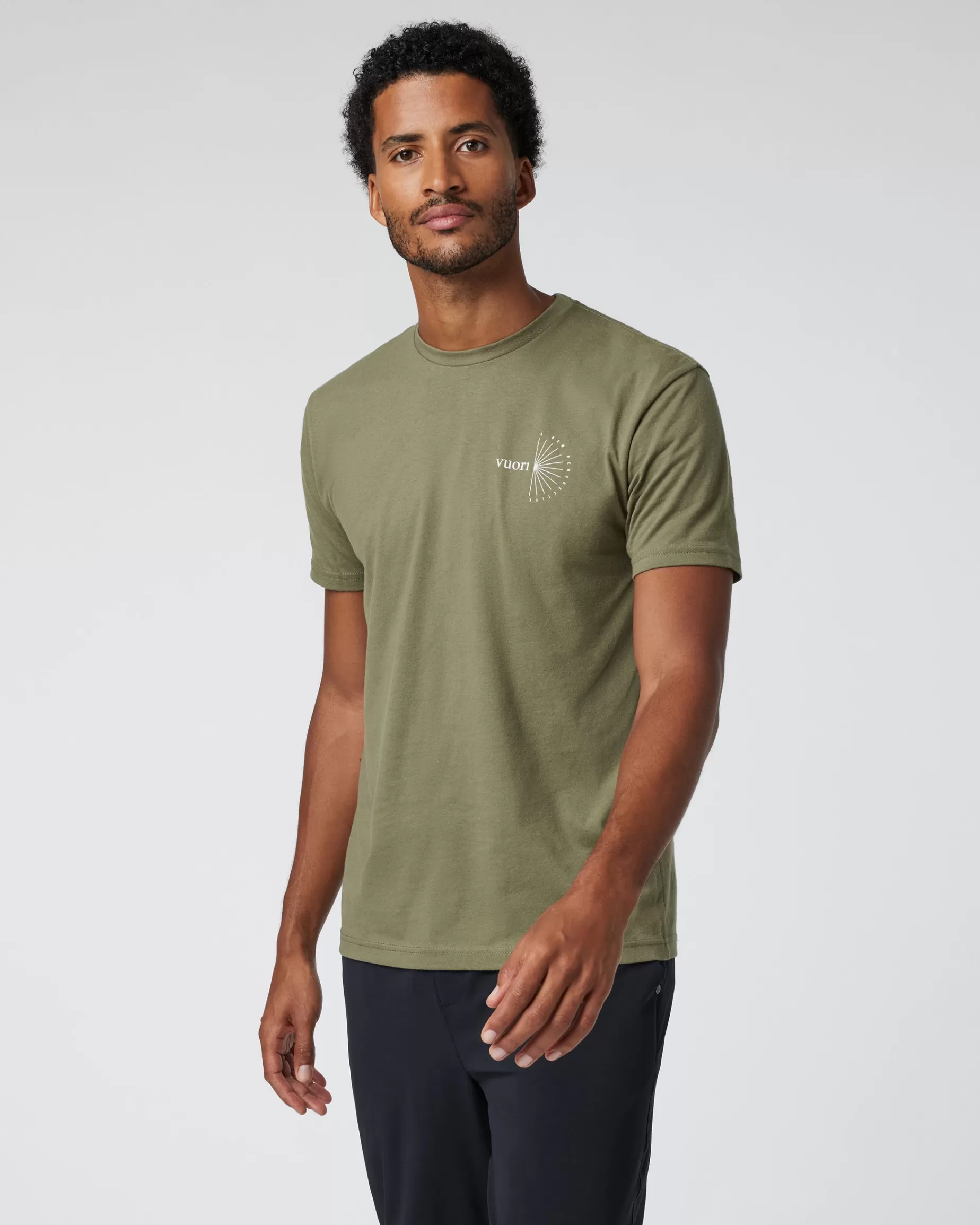 Vuori Far Horizons Tee Oregano New