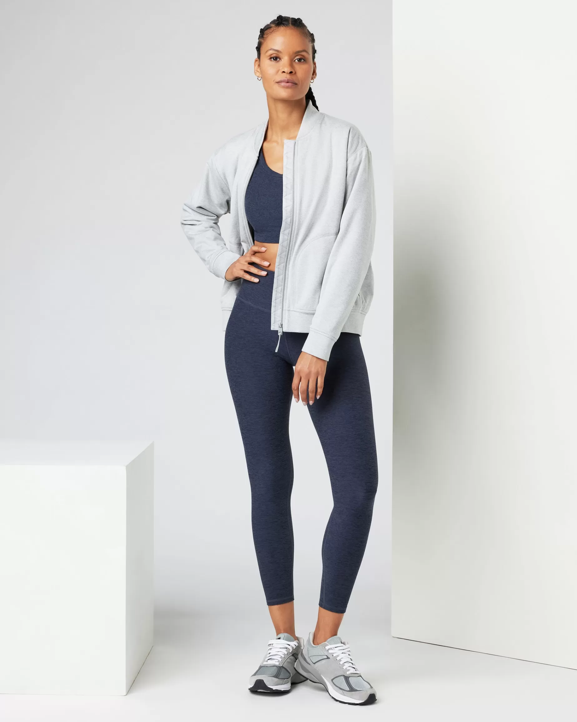 Vuori Halo Basin Bomber PaleGreyHeather Discount