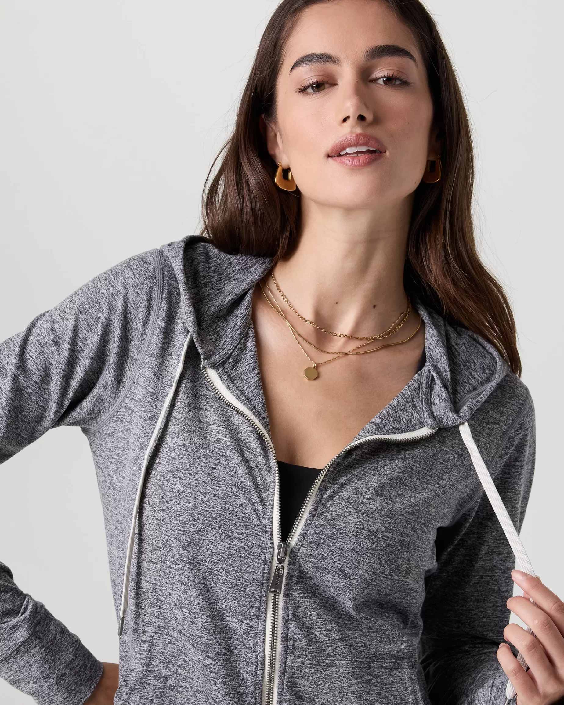 Vuori Halo Performance Hoodie 2.0 HeatherGrey Sale