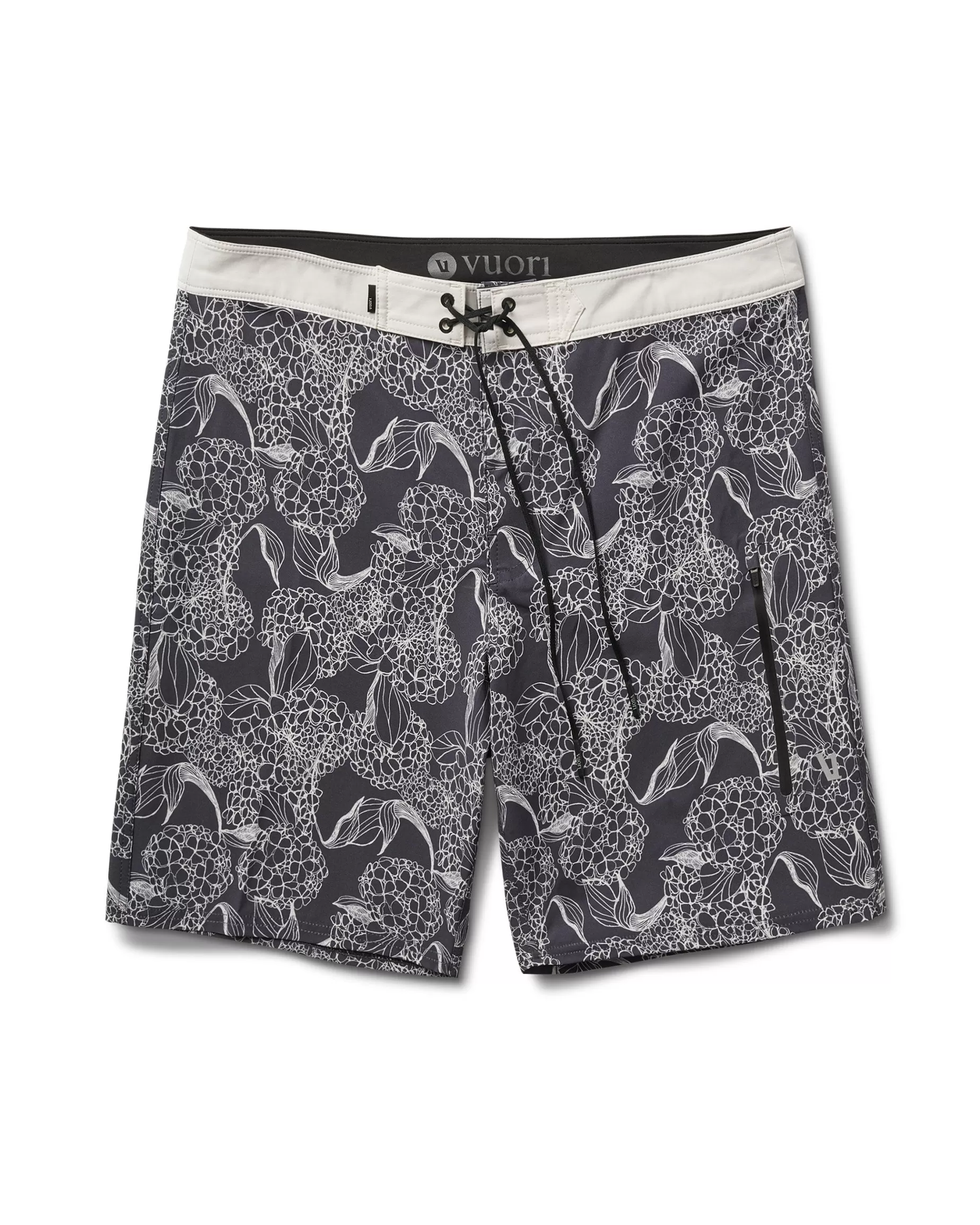 Vuori Infinity Boardshort CharcoalHydrangea Sale