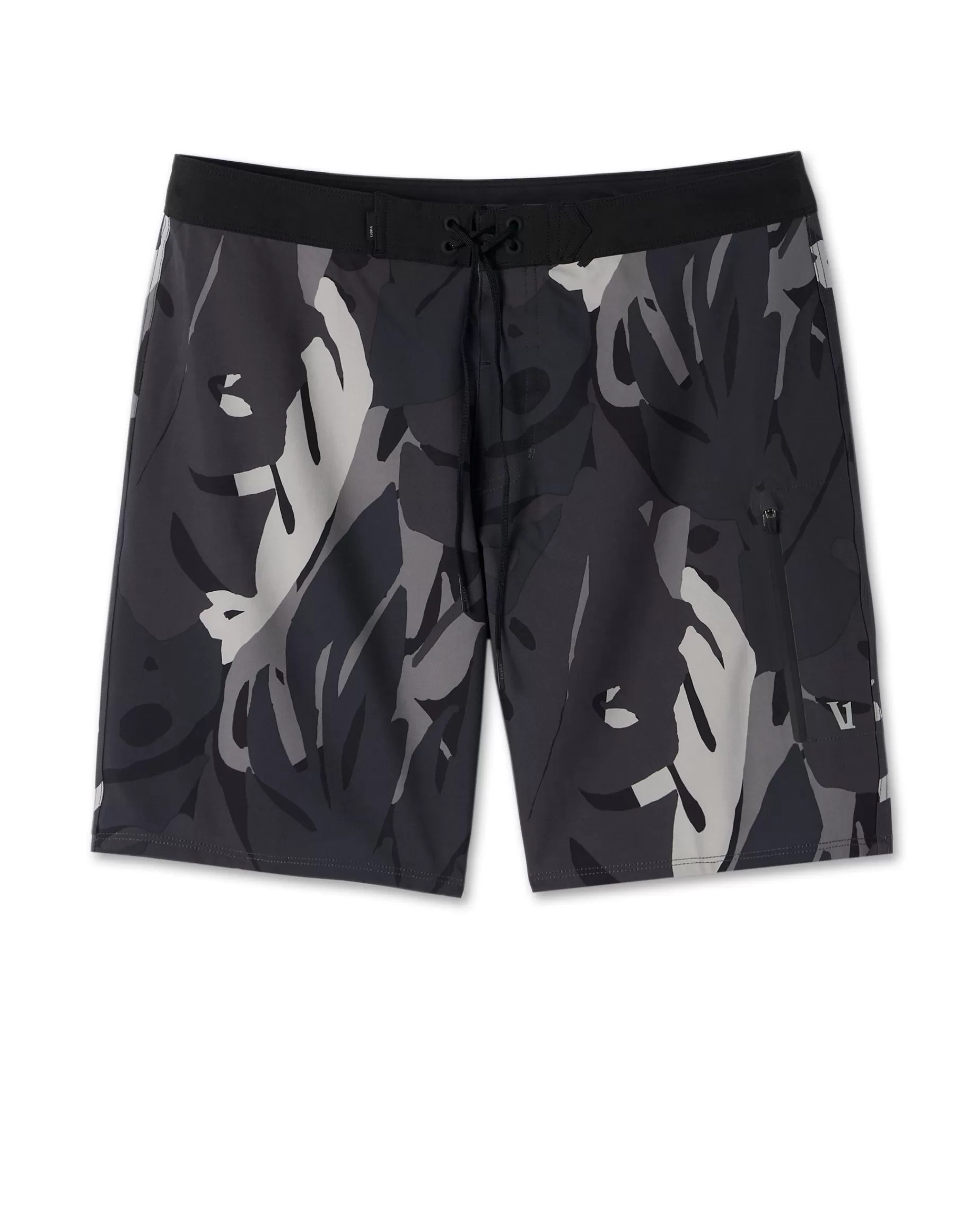 Vuori Infinity Boardshort CharcoalLeaves Sale