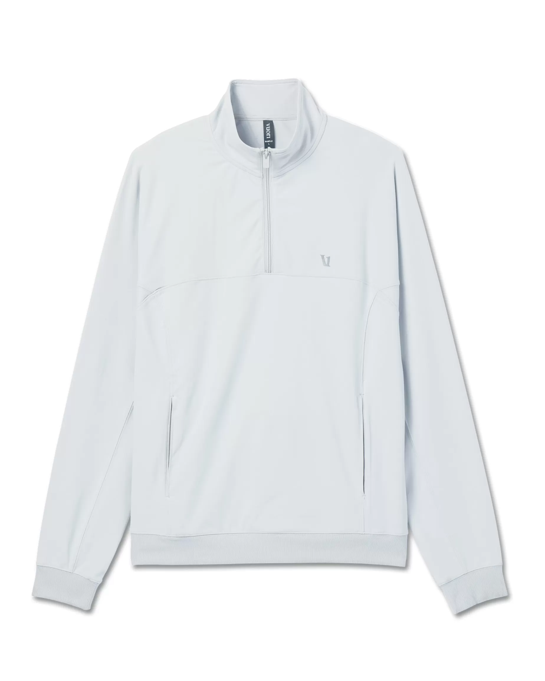 Vuori Jackson Half Zip FrostGrey Cheap