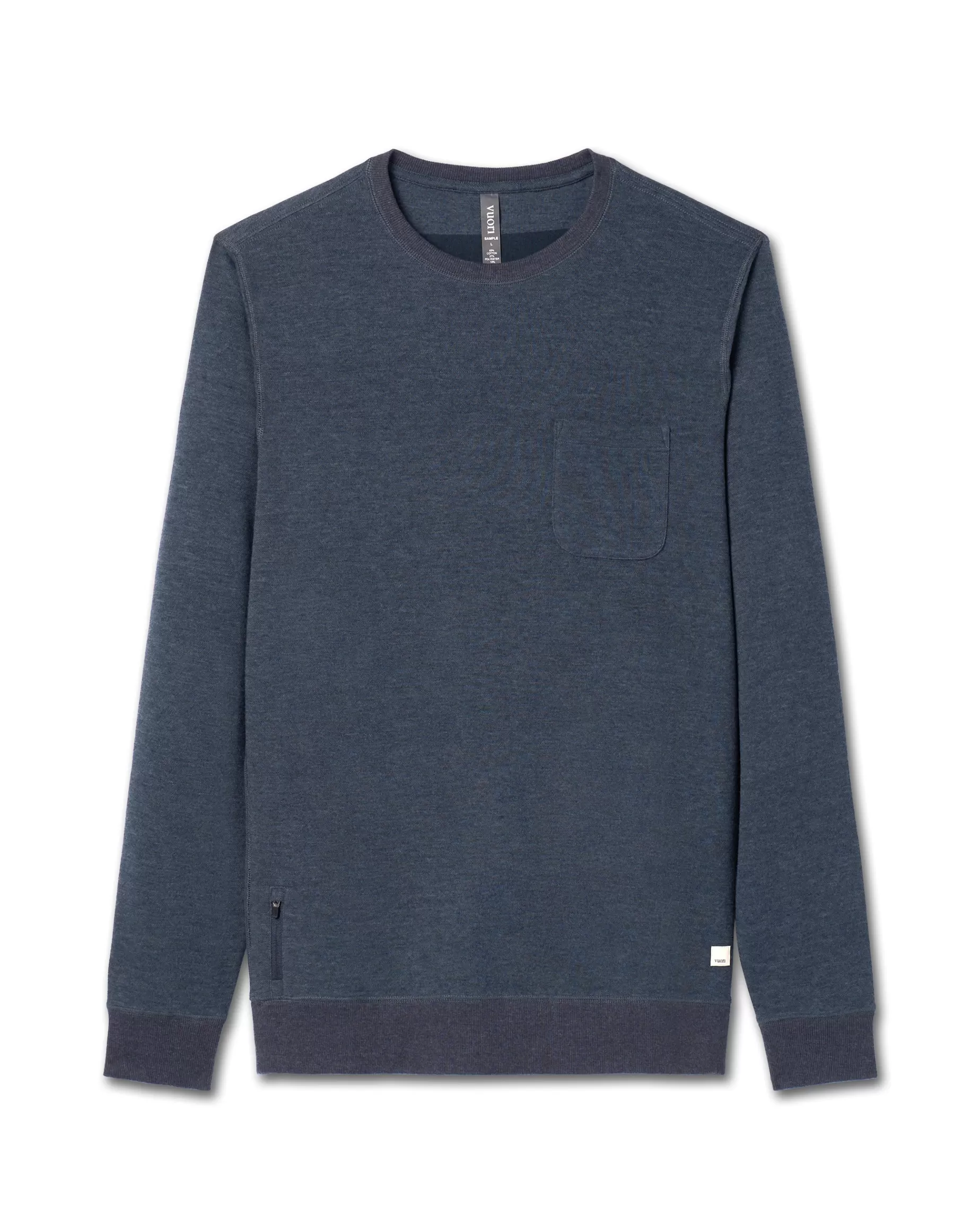 Vuori Jeffreys Pullover NavyHeather Clearance