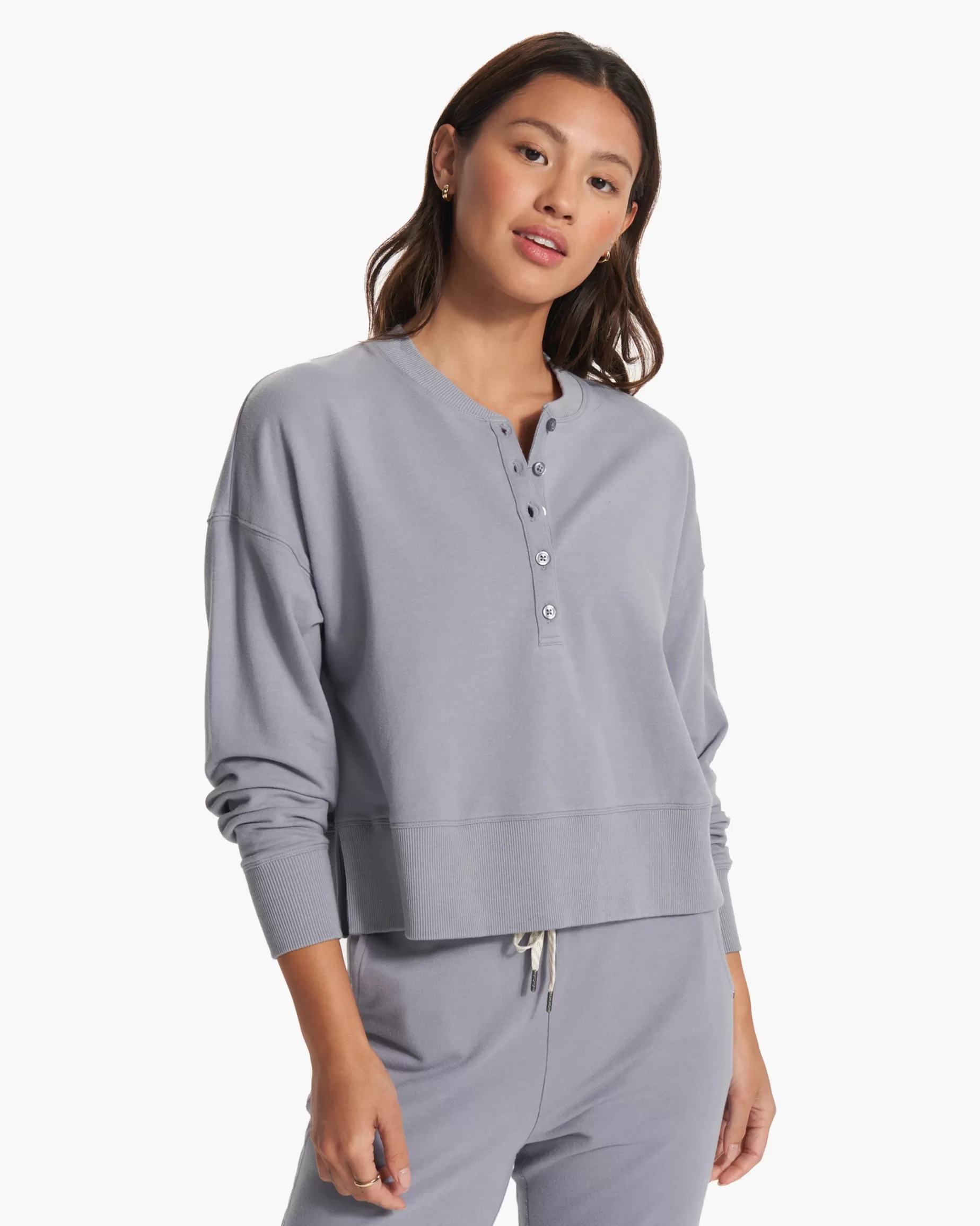 Vuori Laguna Henley Flint Flash Sale