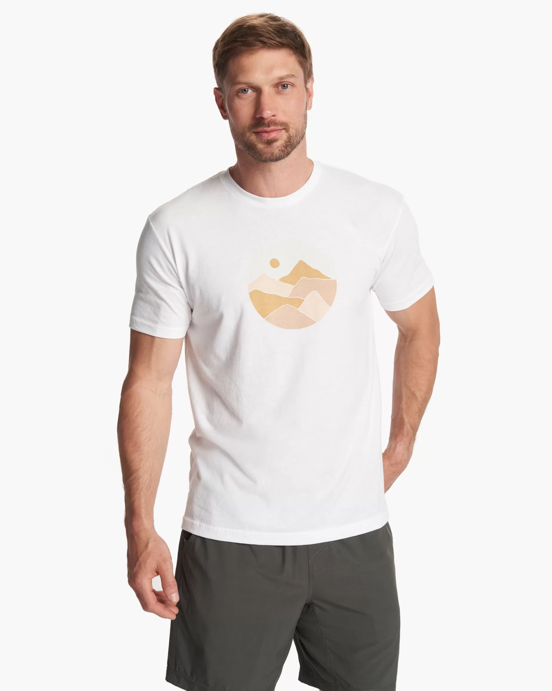 Vuori Landscapes Tee White Flash Sale