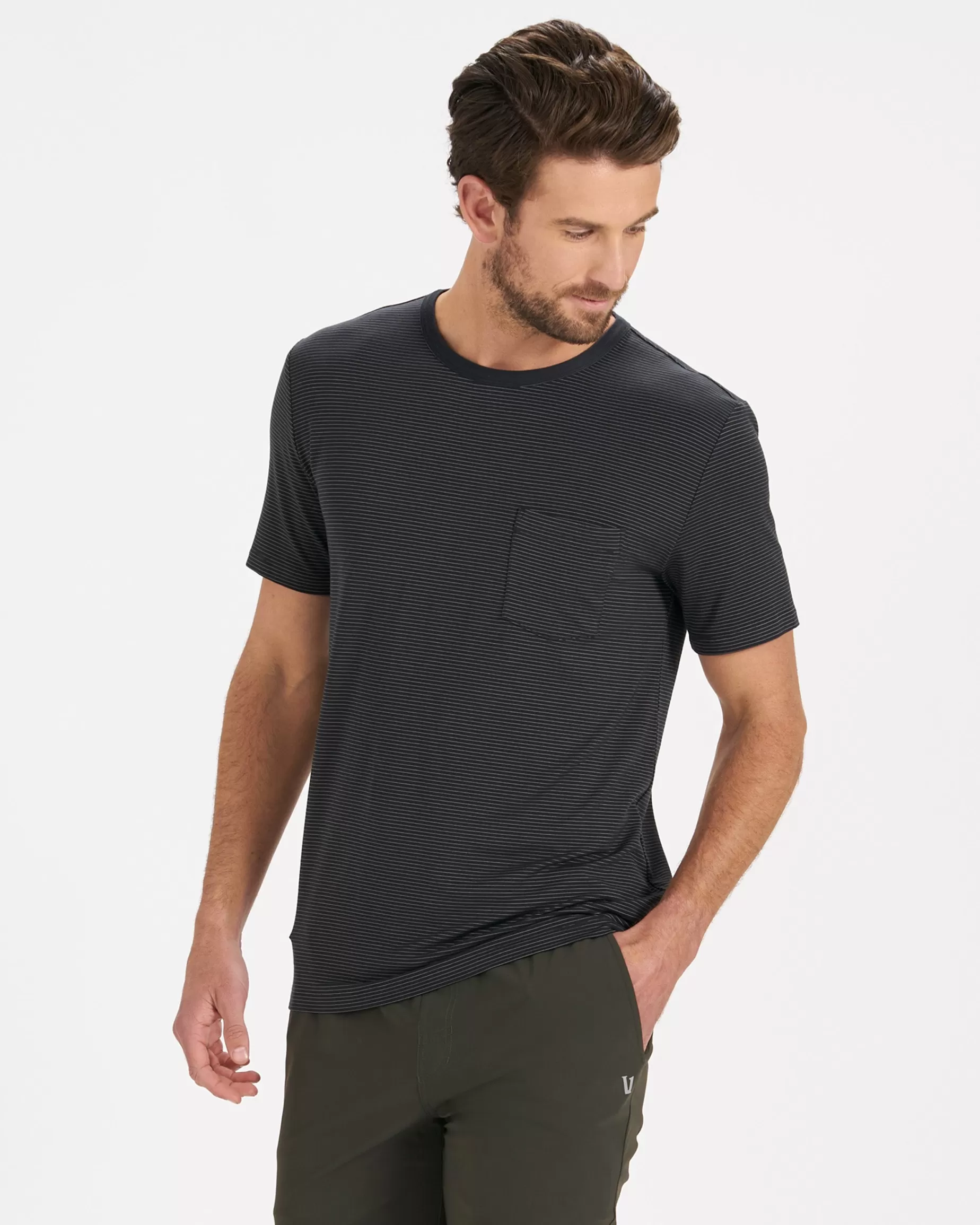 Vuori Linear Tech Tee Black Online