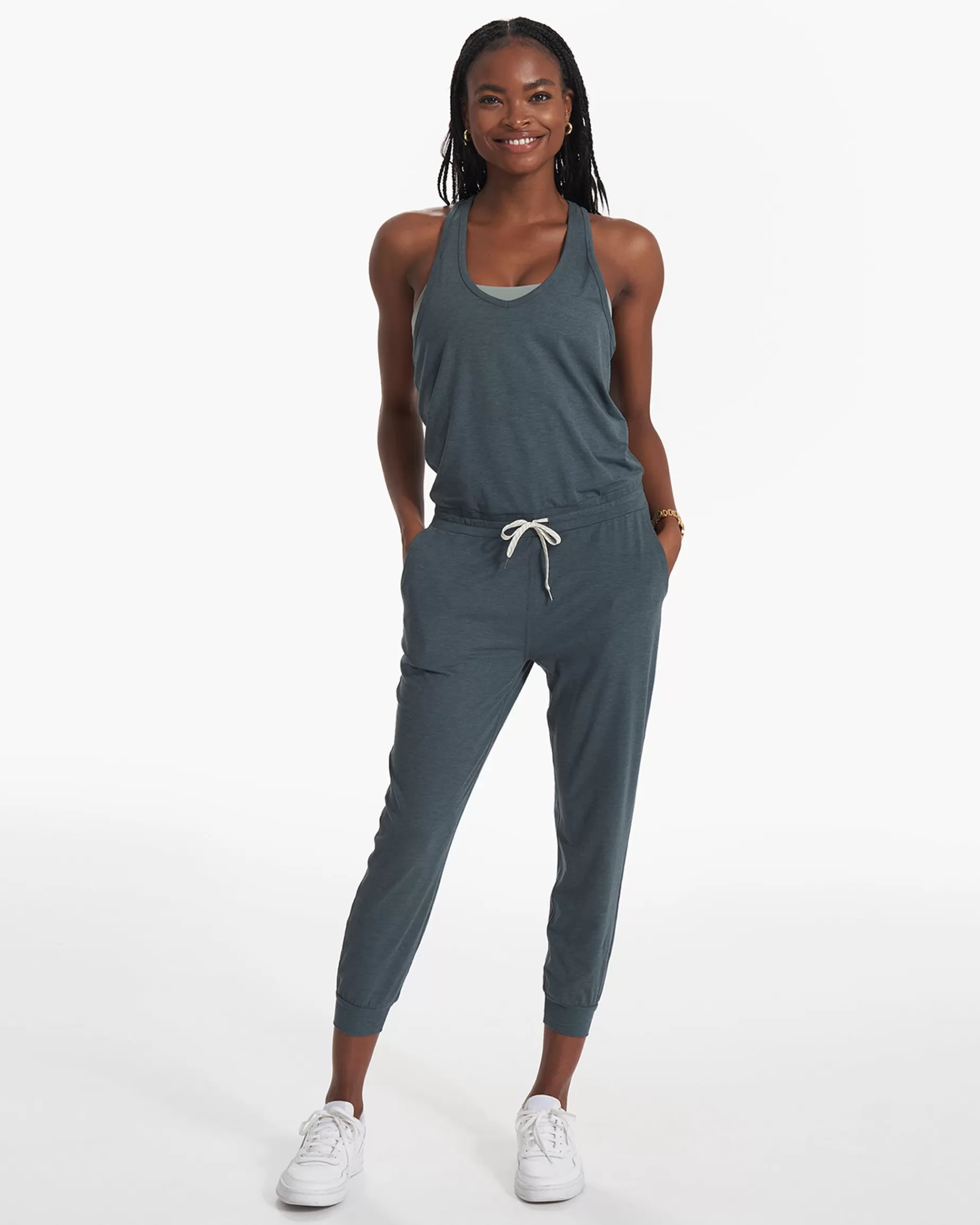 Vuori Lux Jumpsuit StoneHeather Cheap