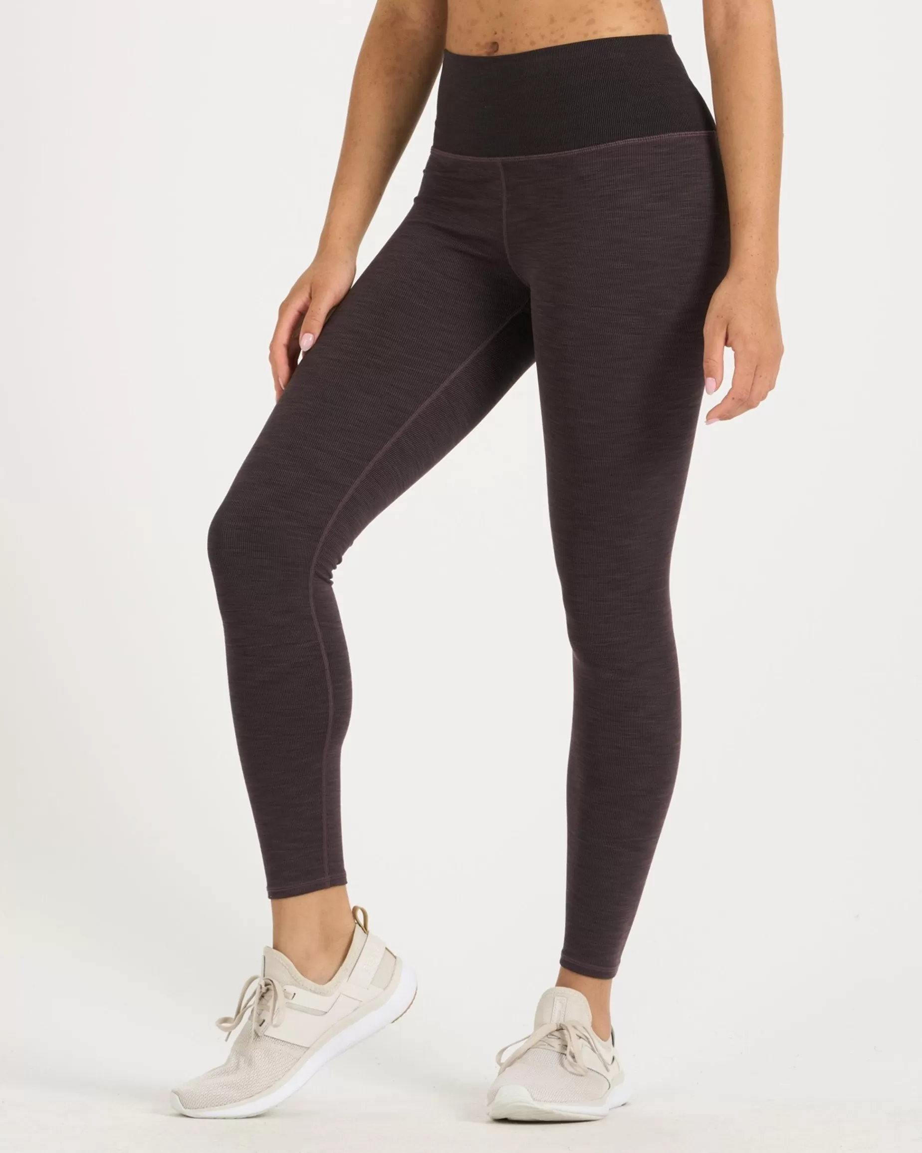 Vuori Lux Rib Studio Legging QuartzHeather Hot