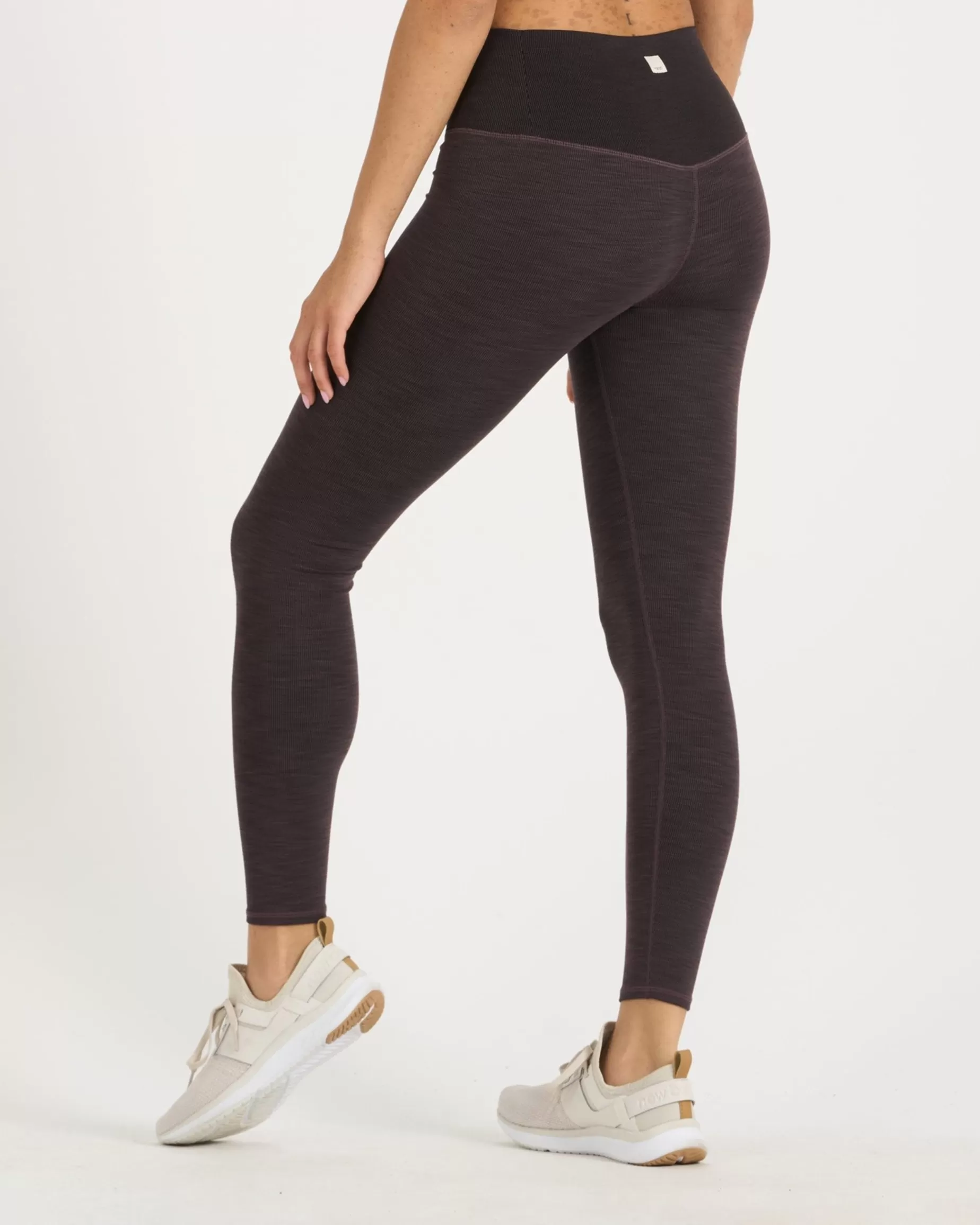 Vuori Lux Rib Studio Legging QuartzHeather Hot