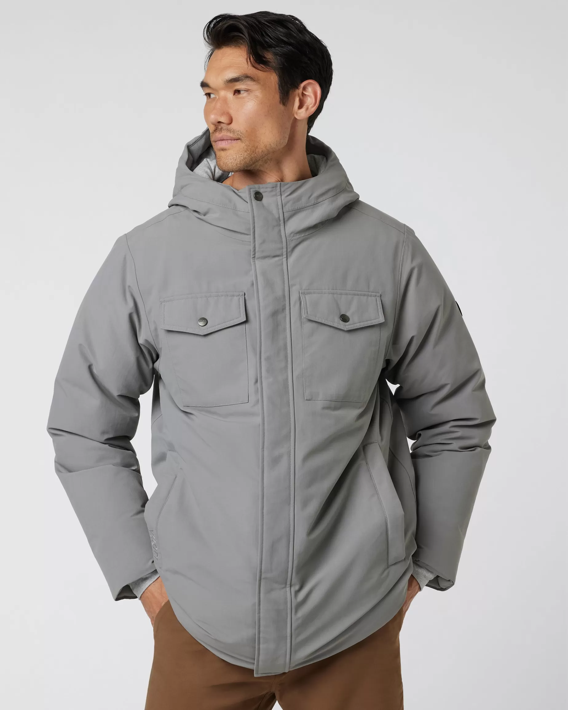 Vuori Northmost Insulated Parka Shiitake Fashion