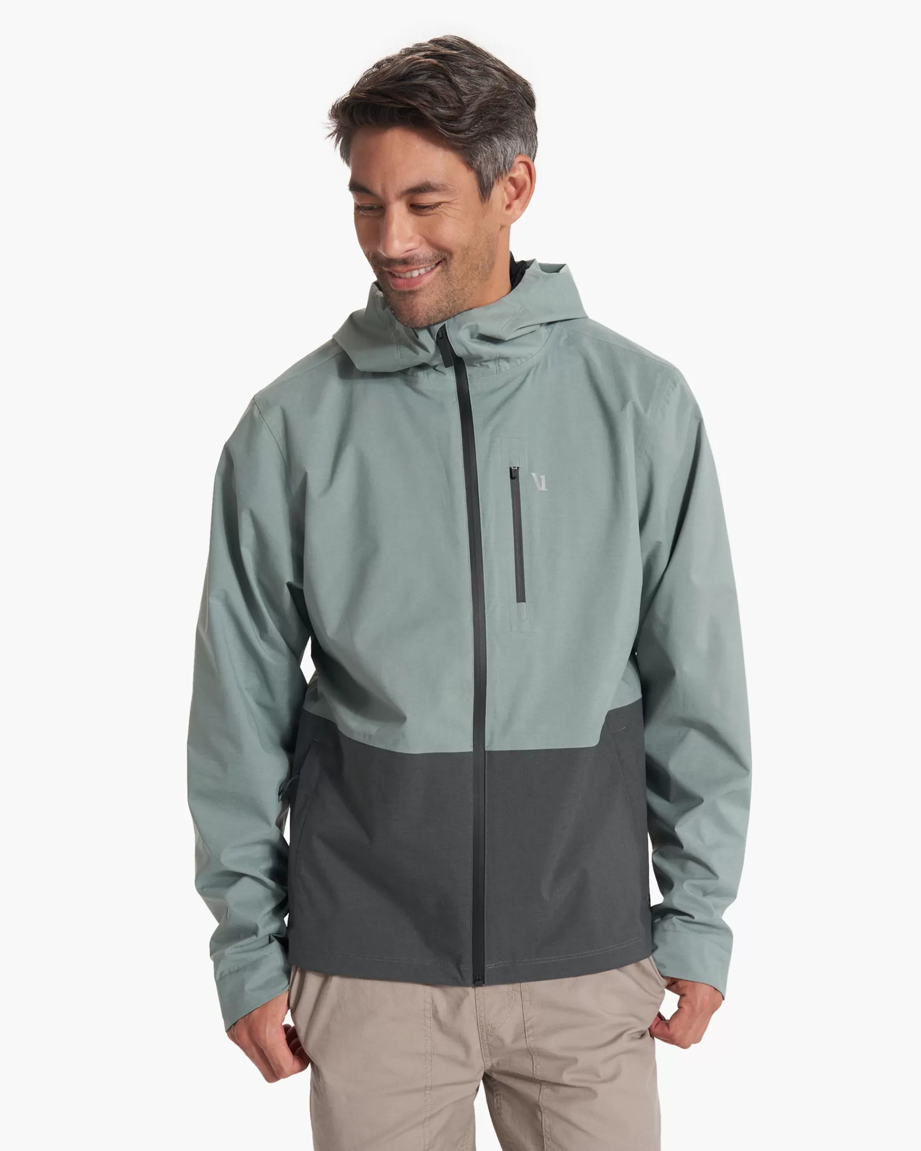 Vuori Oahu Rain Jacket Stormy Best Sale