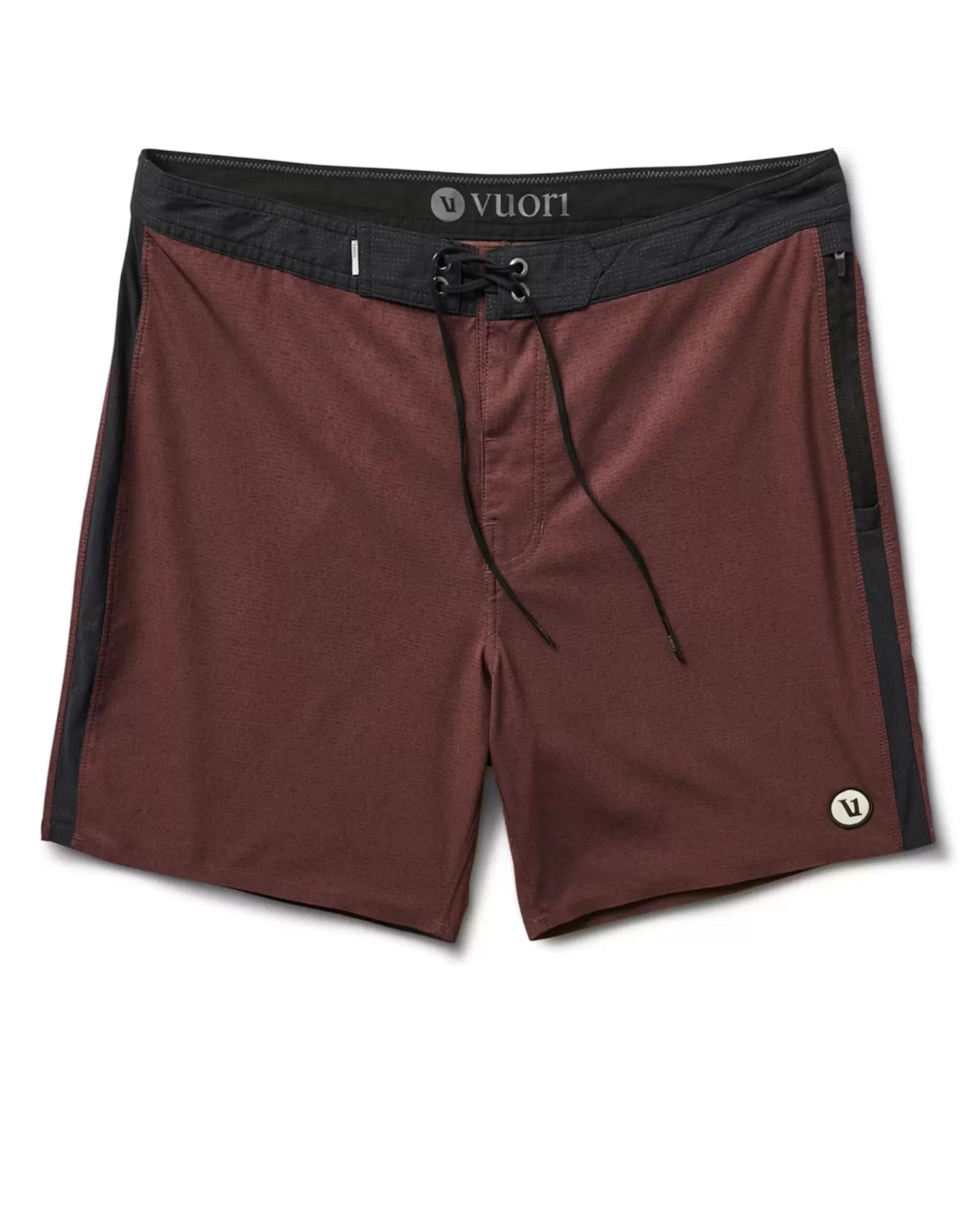 Vuori Peak Boardshort ChestnutDashedLines Flash Sale