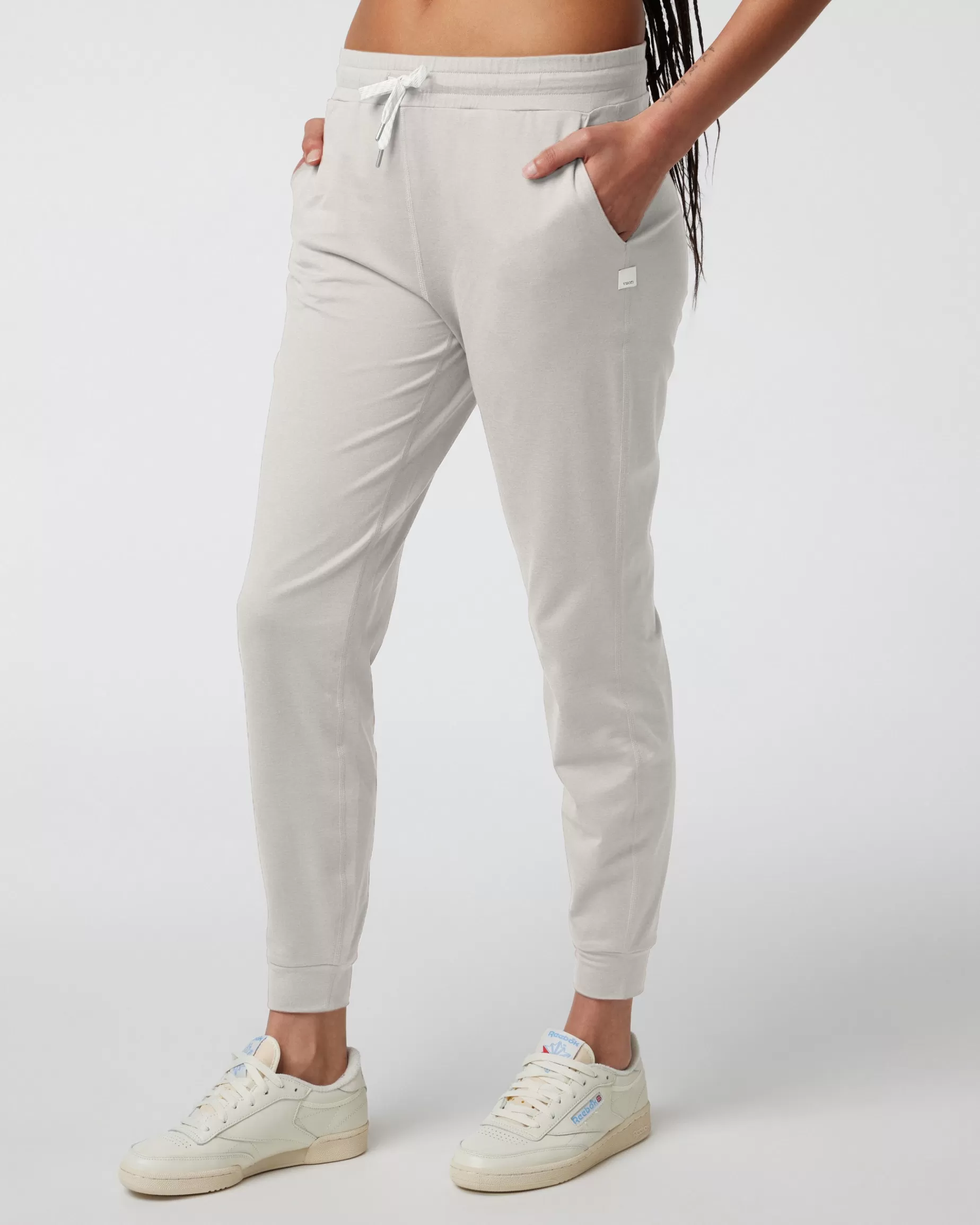 Vuori Performance Jogger - Long EcruHeather Hot