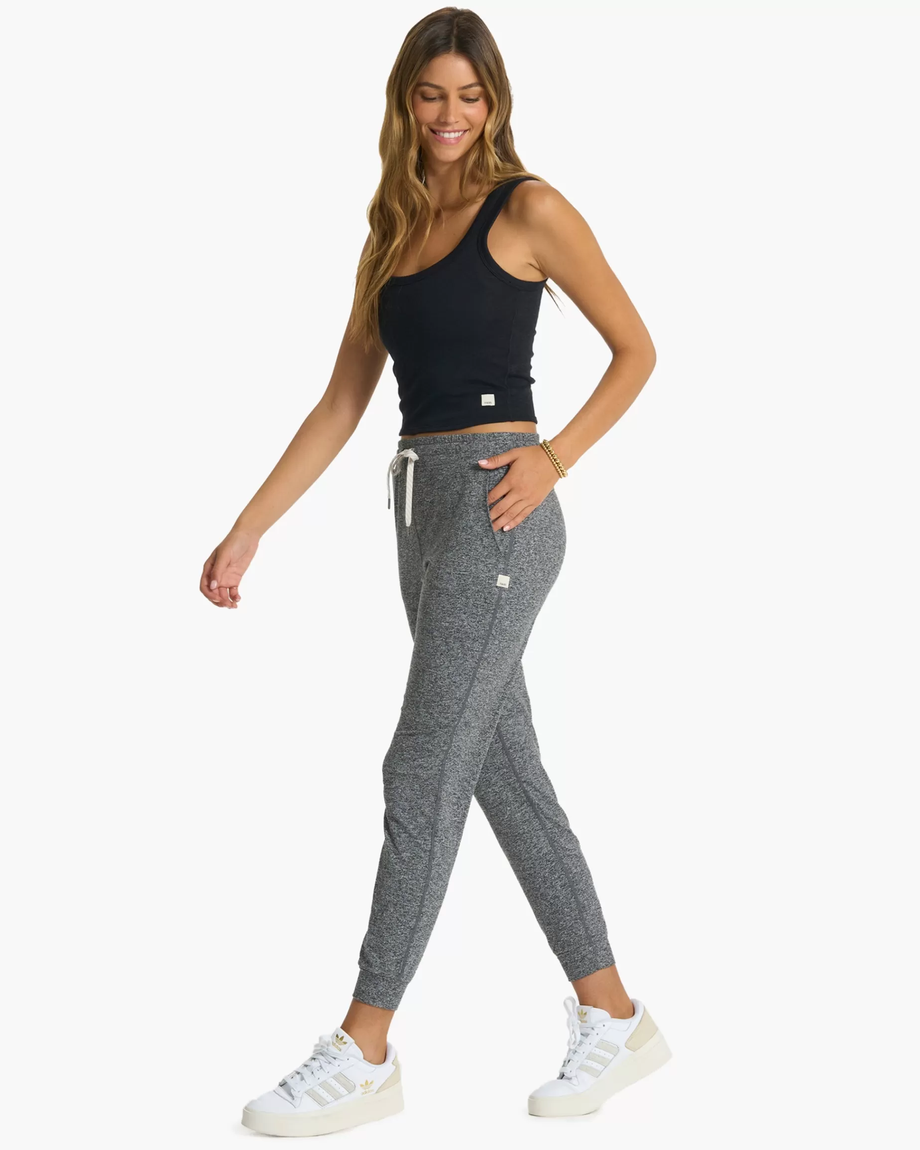 Vuori Performance Jogger - Long HeatherGrey Clearance