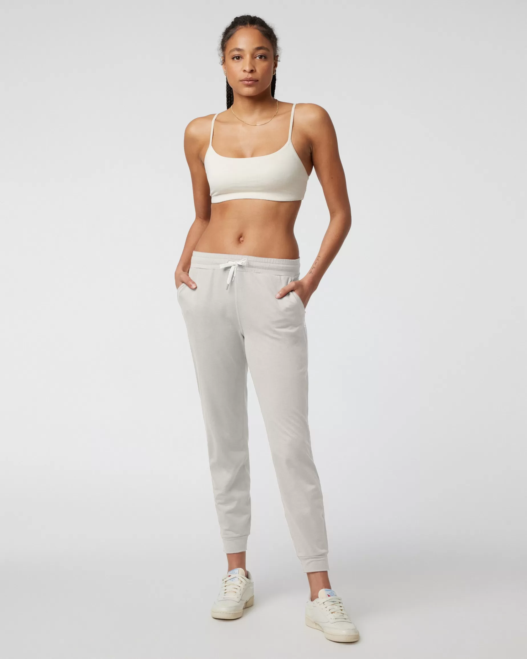 Vuori Performance Jogger - Long EcruHeather Hot
