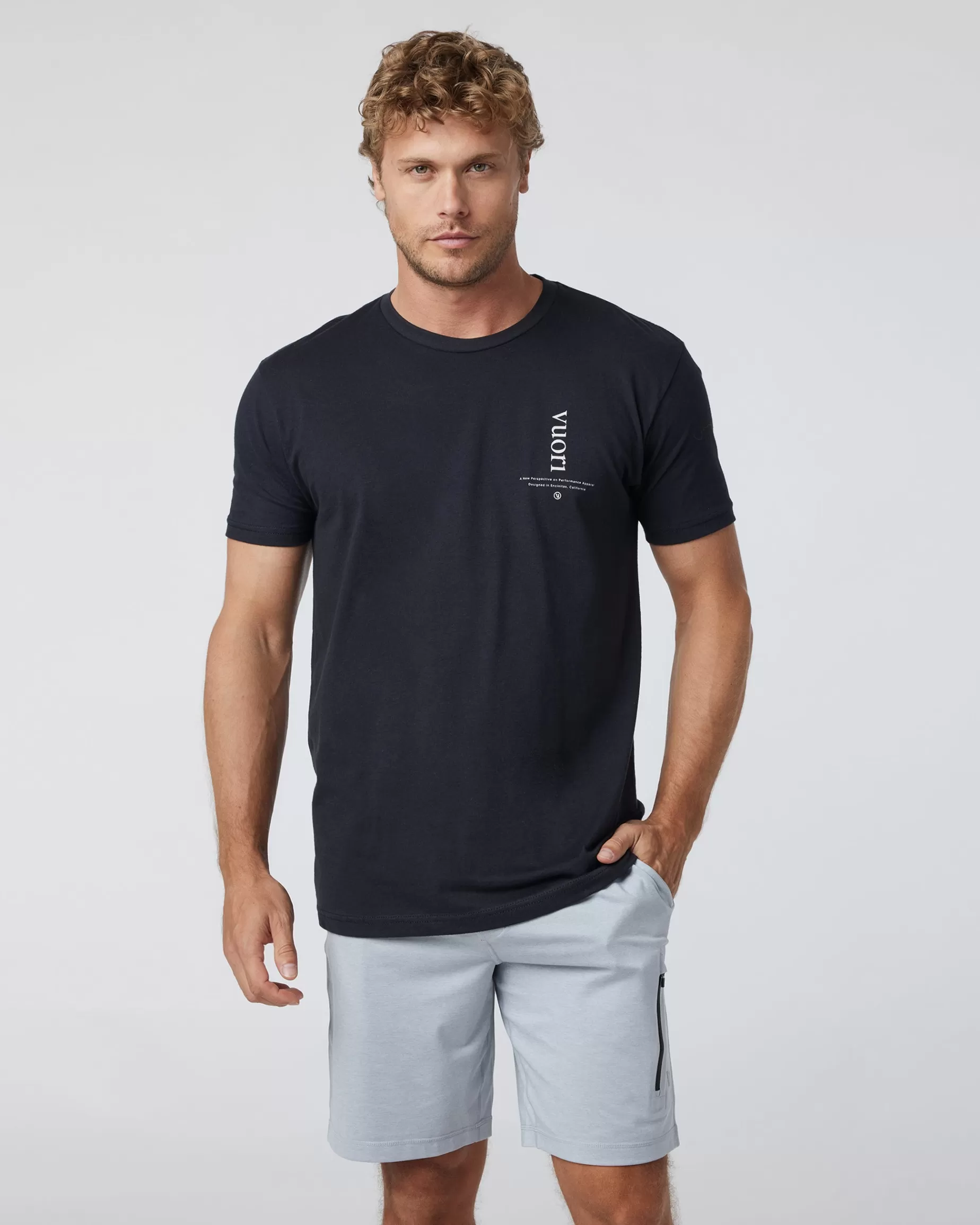 Vuori Perspectives Tee Black Clearance