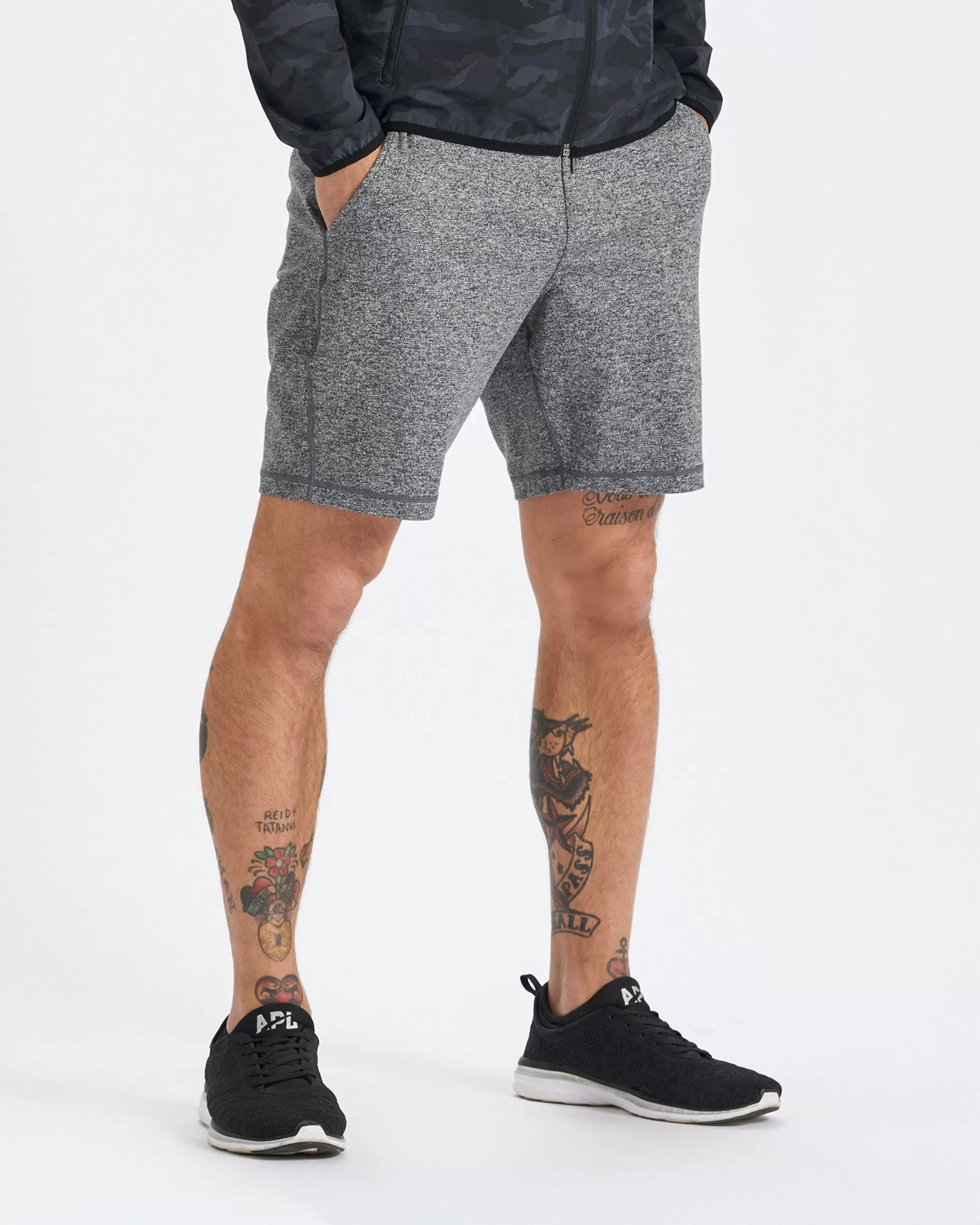 Vuori Ponto Short HeatherGrey Best