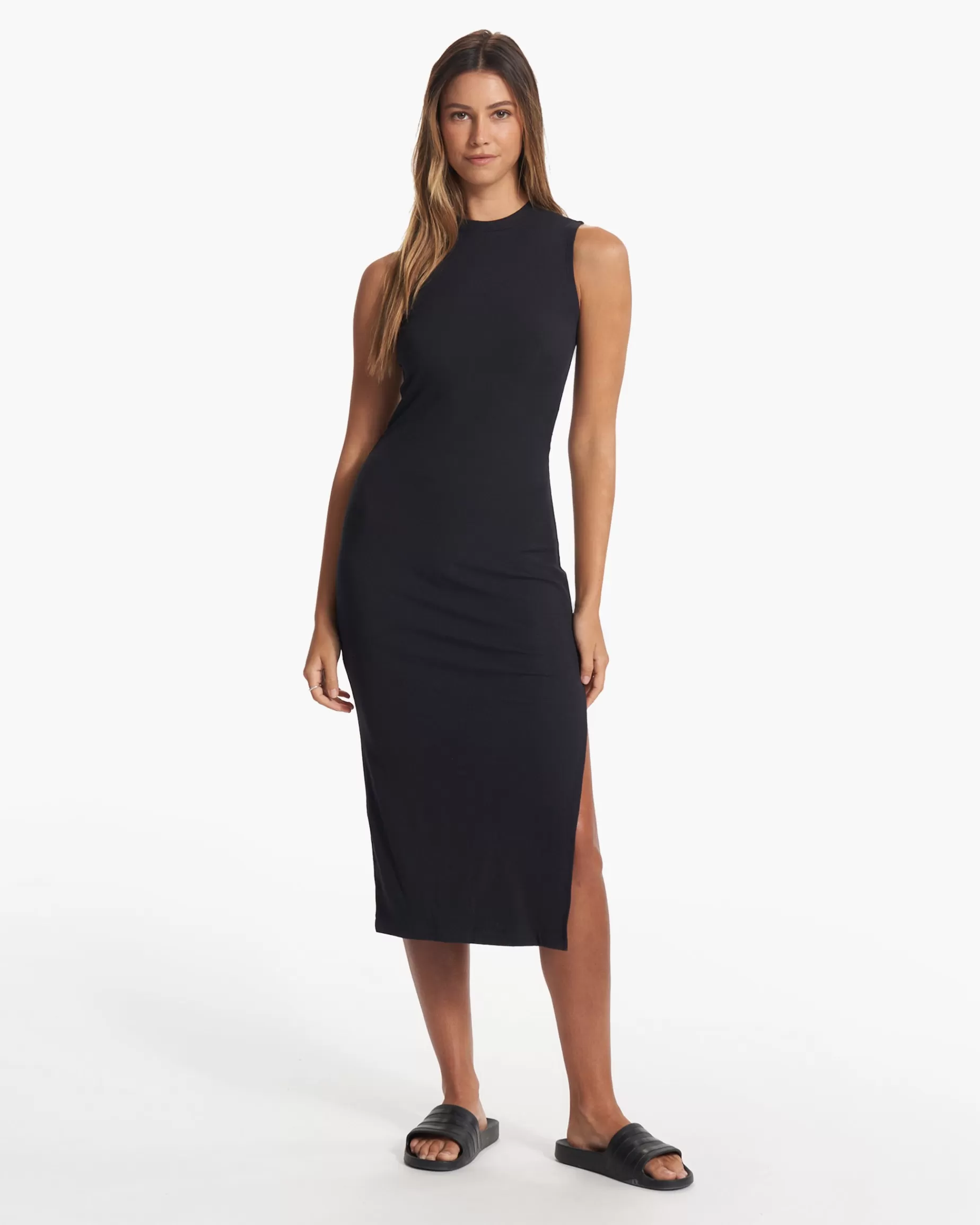 Vuori Pose Sands Dress Black Fashion