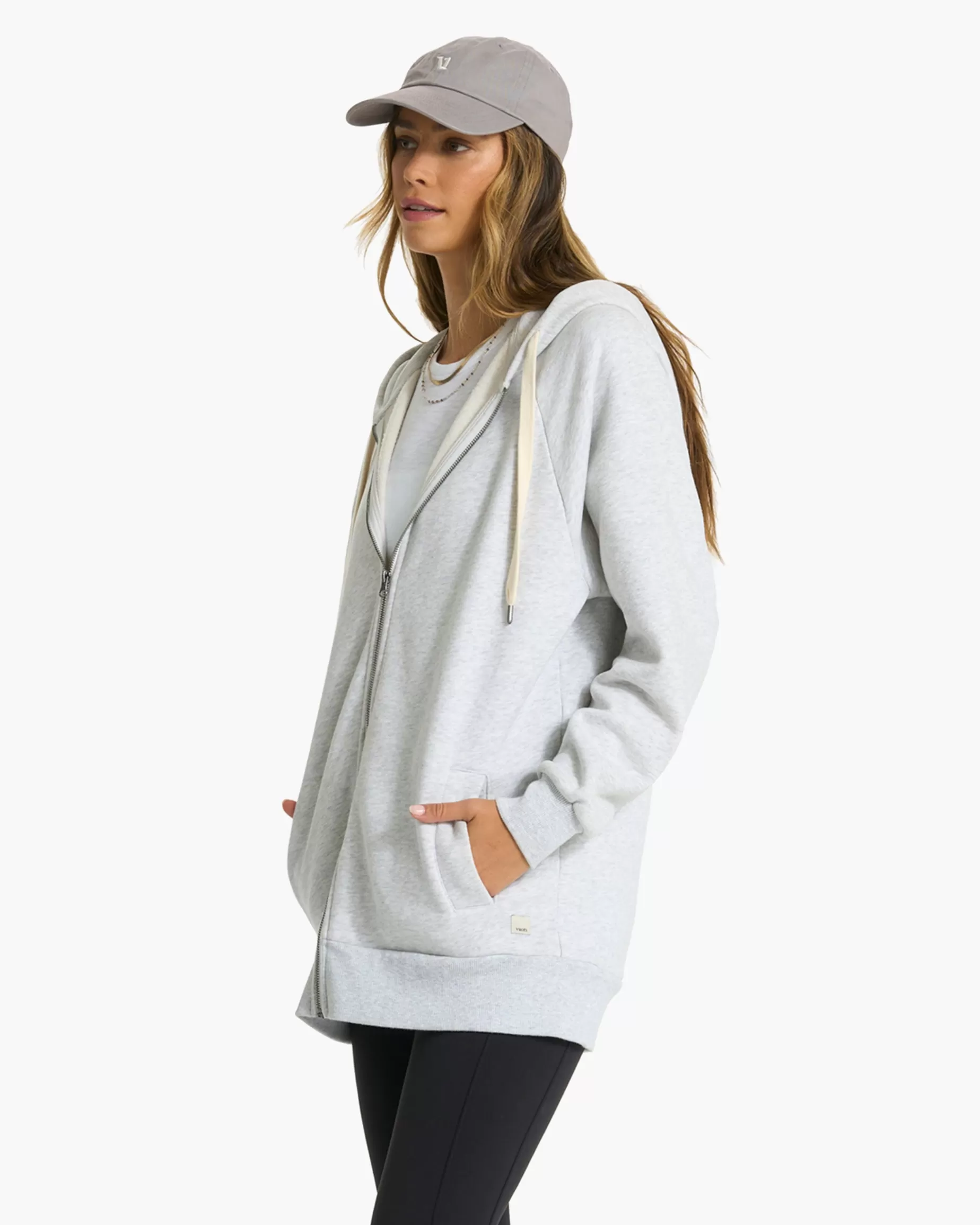 Vuori Restore Hoodie PaleGreyHeather Sale