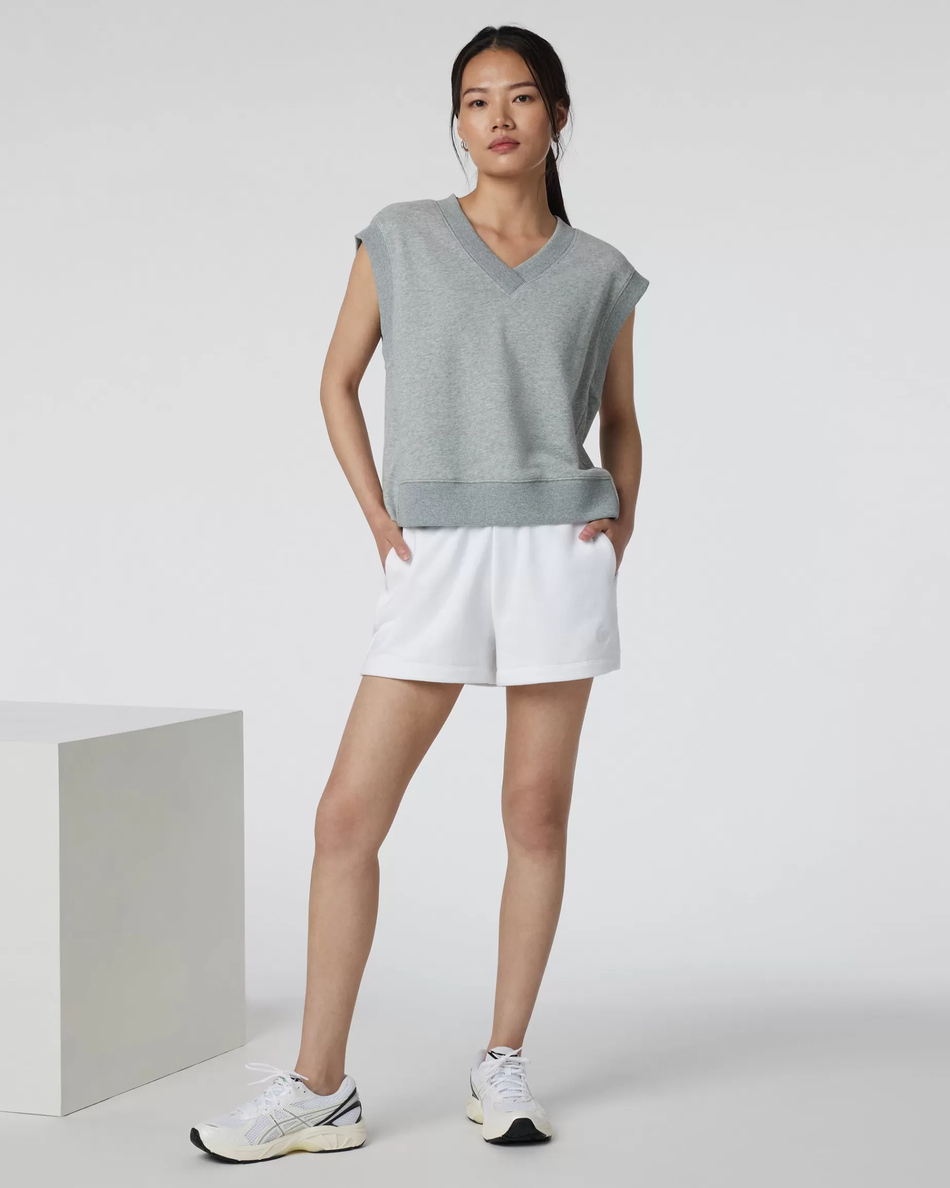 Vuori Sedona Vest LightHeatherGrey Cheap