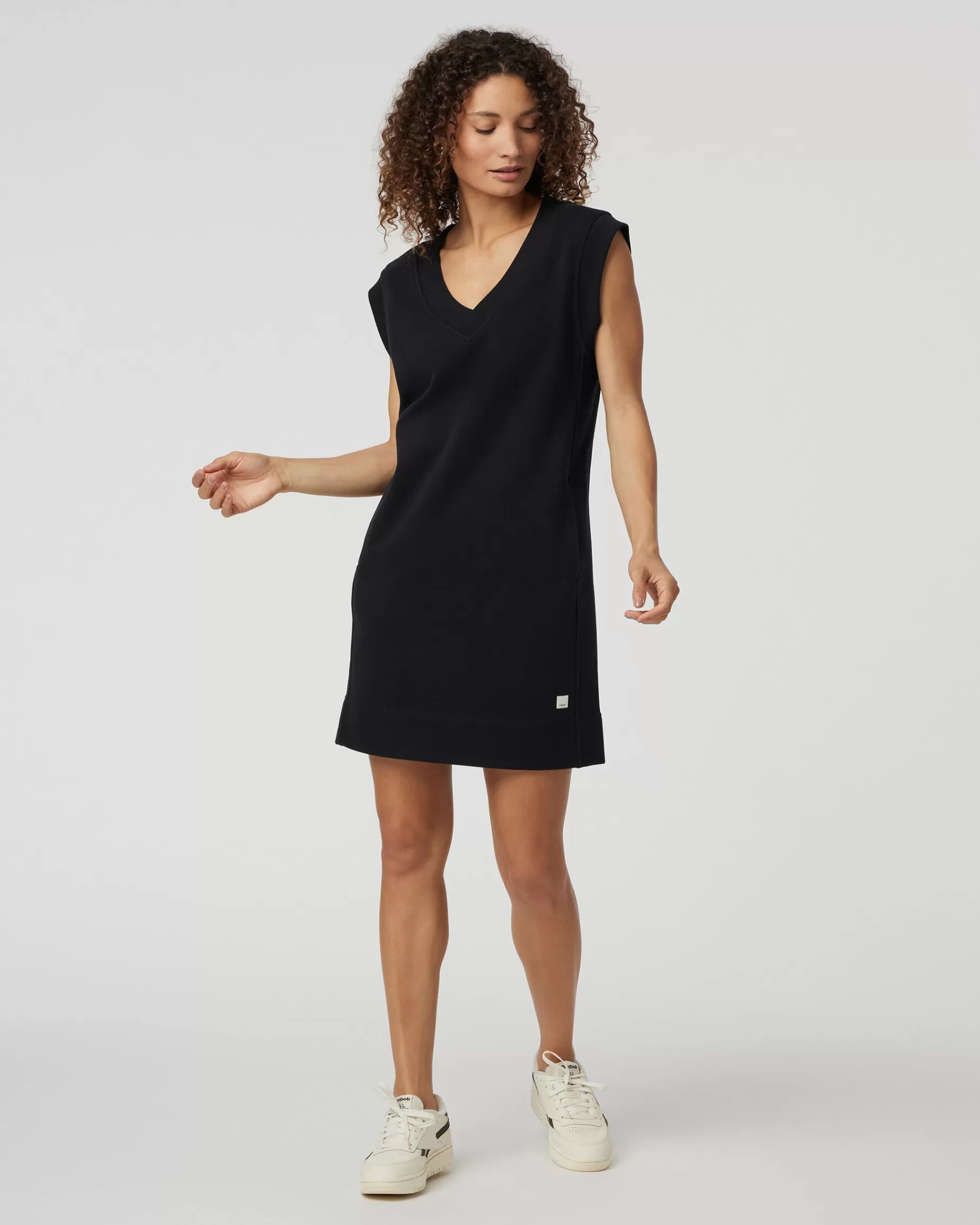 Vuori Sedona Vest Dress Black Hot