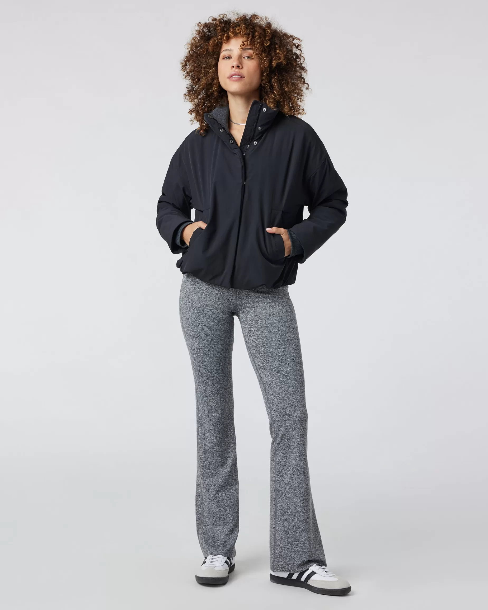 Vuori Sky Puffer Jacket Black Flash Sale