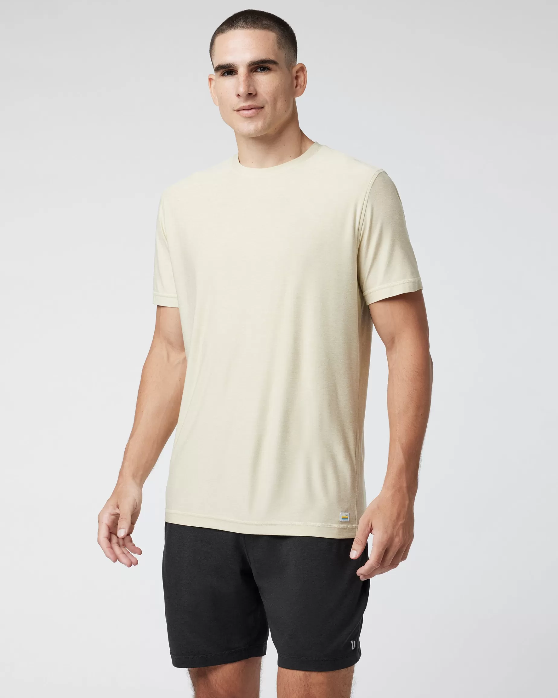 Vuori Strato Tech Tee CashewHeather Online