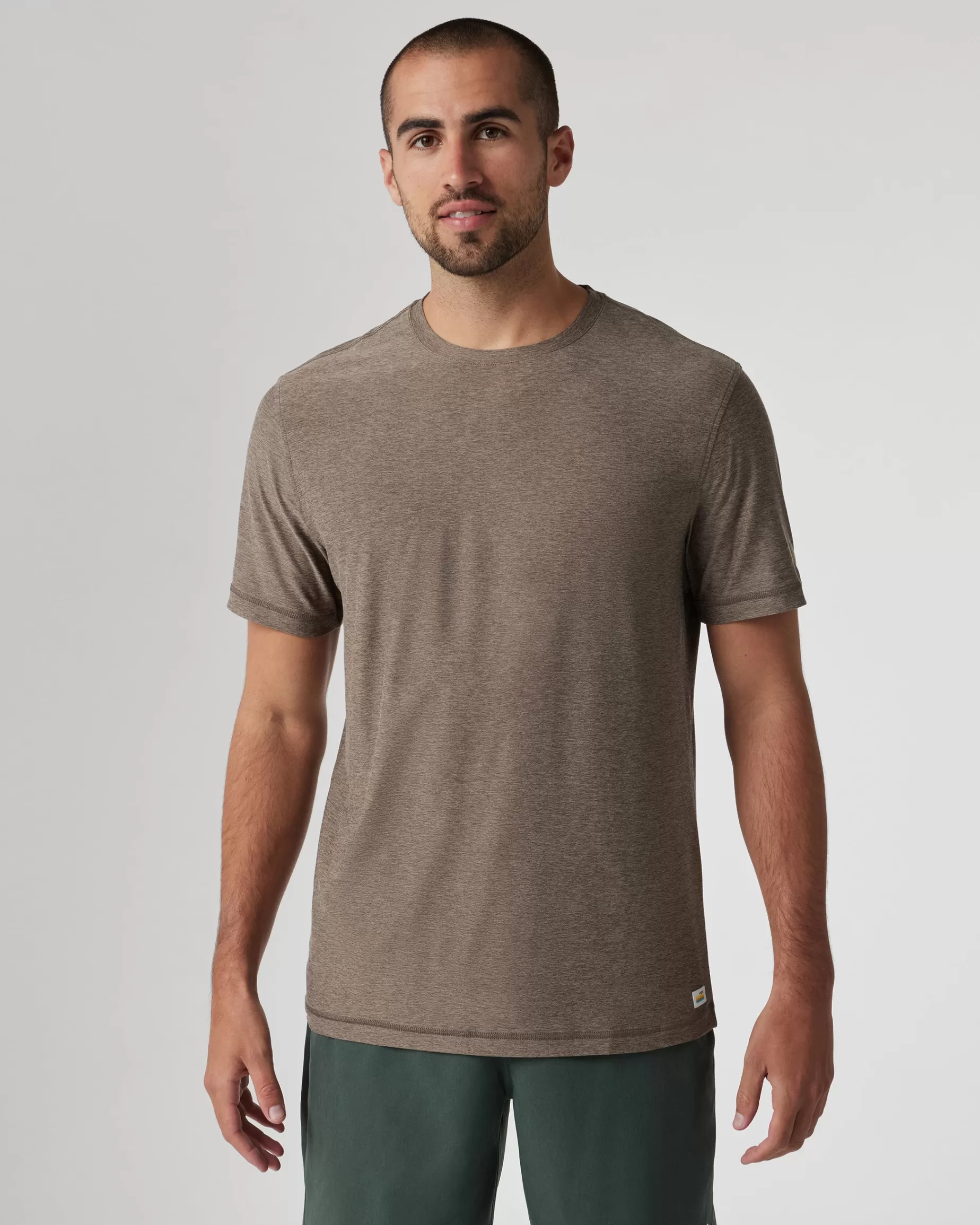 Vuori Strato Tech Tee GreigeHeather Online
