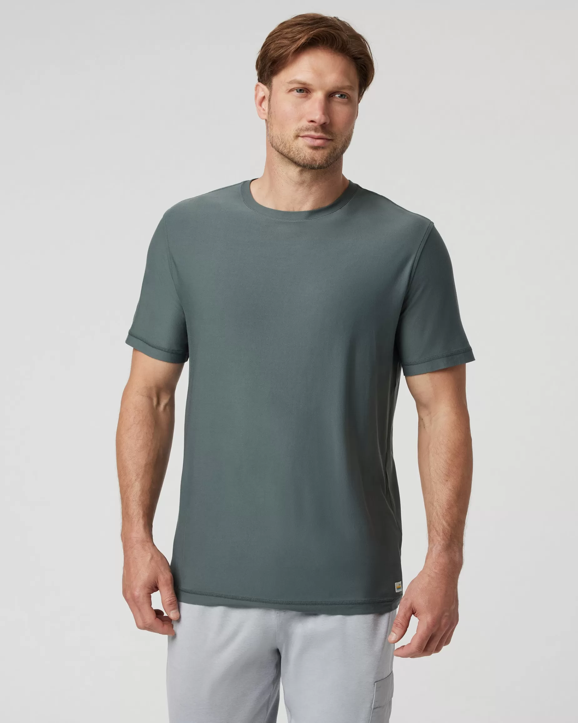 Vuori Strato Tech Tee SmokedBeryl Sale