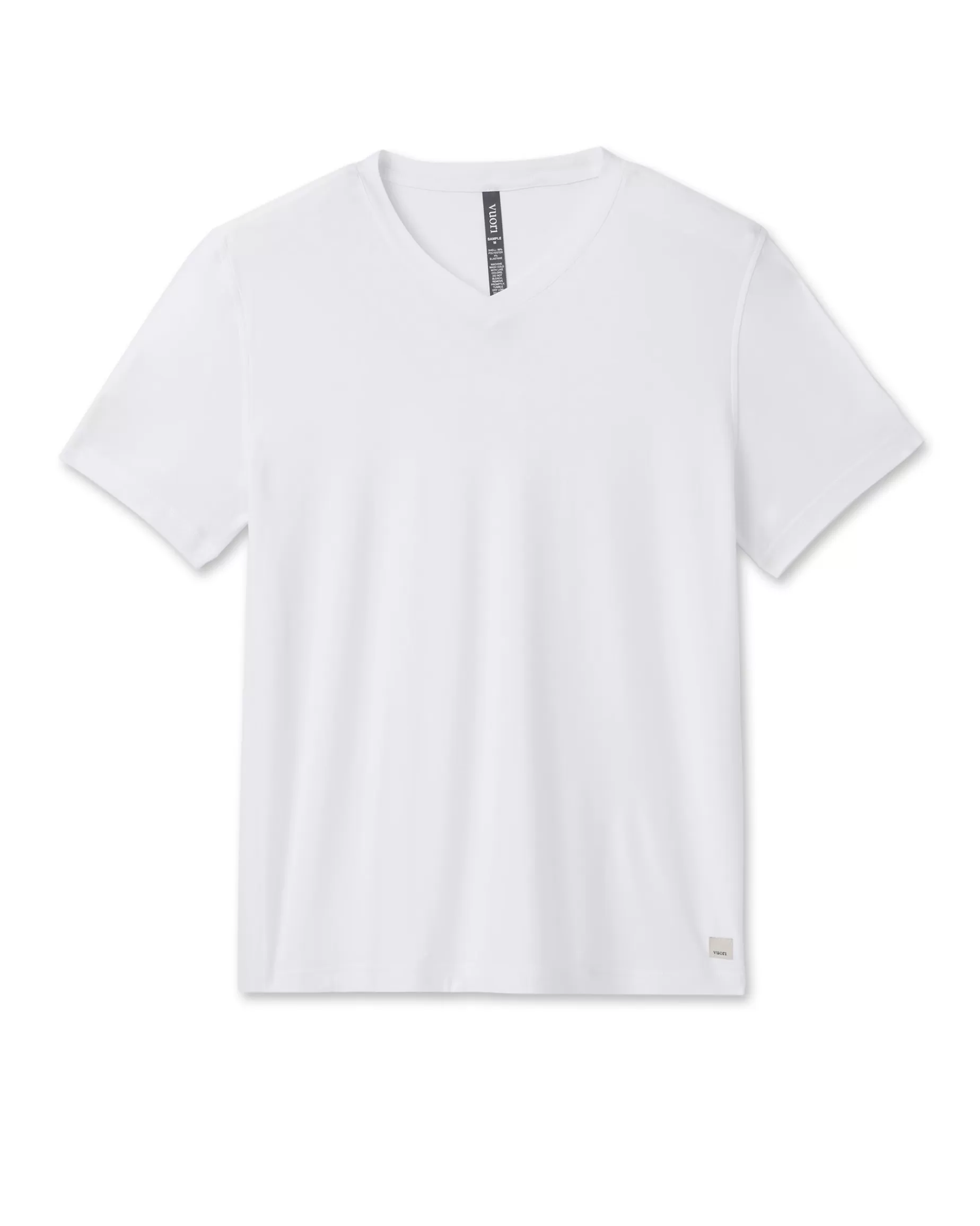 Vuori Strato Tech V-Neck White Flash Sale