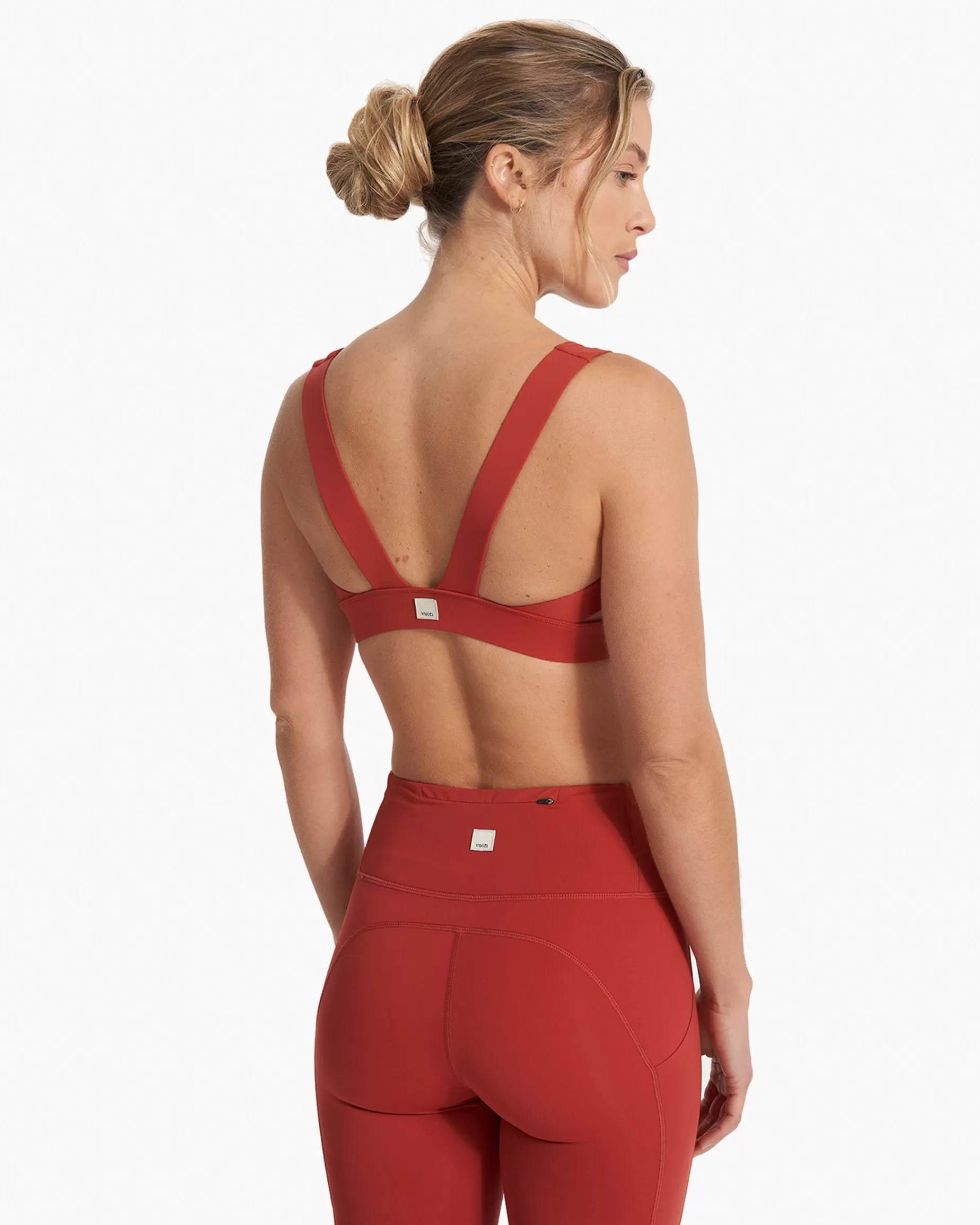 Vuori Stride Bra Poppy Hot