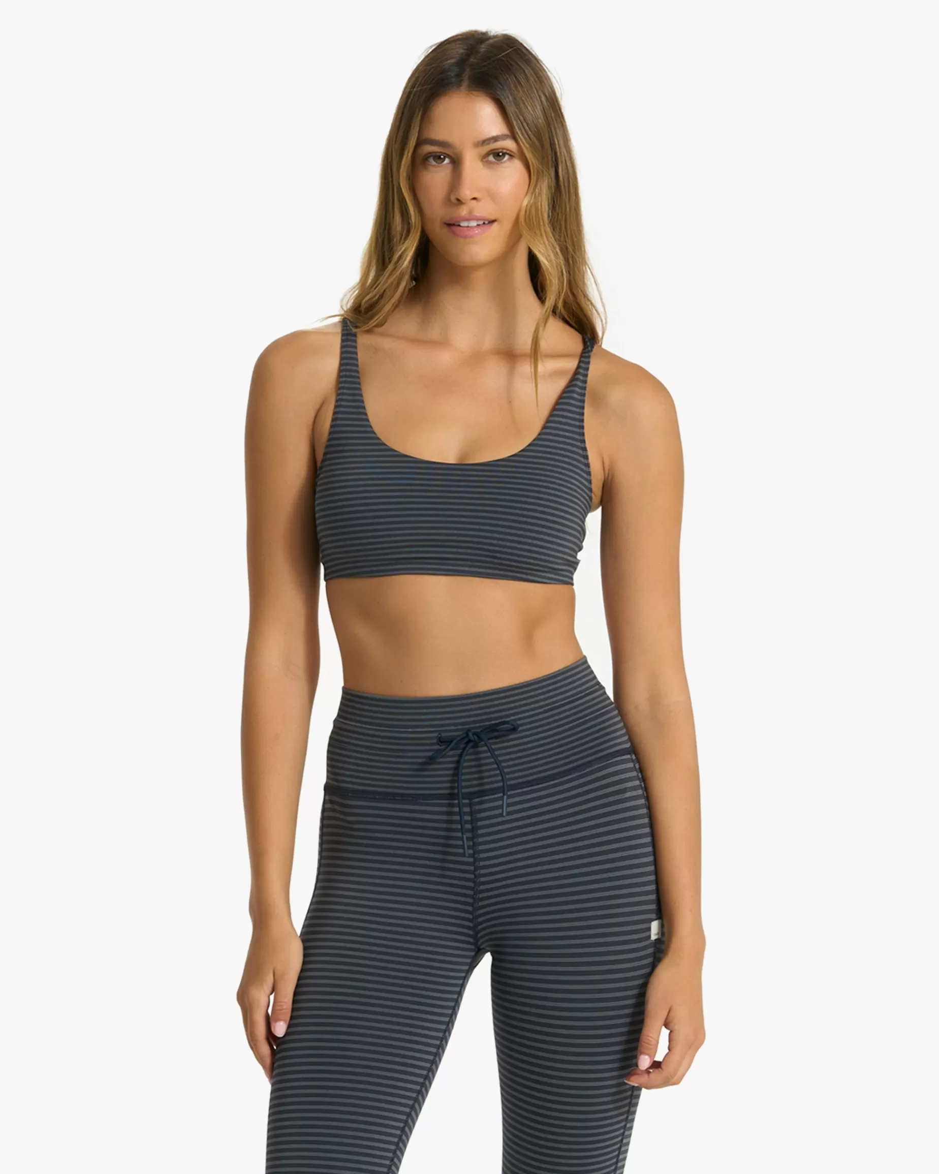 Vuori Stripe Yosemite Bra InkStripe Fashion