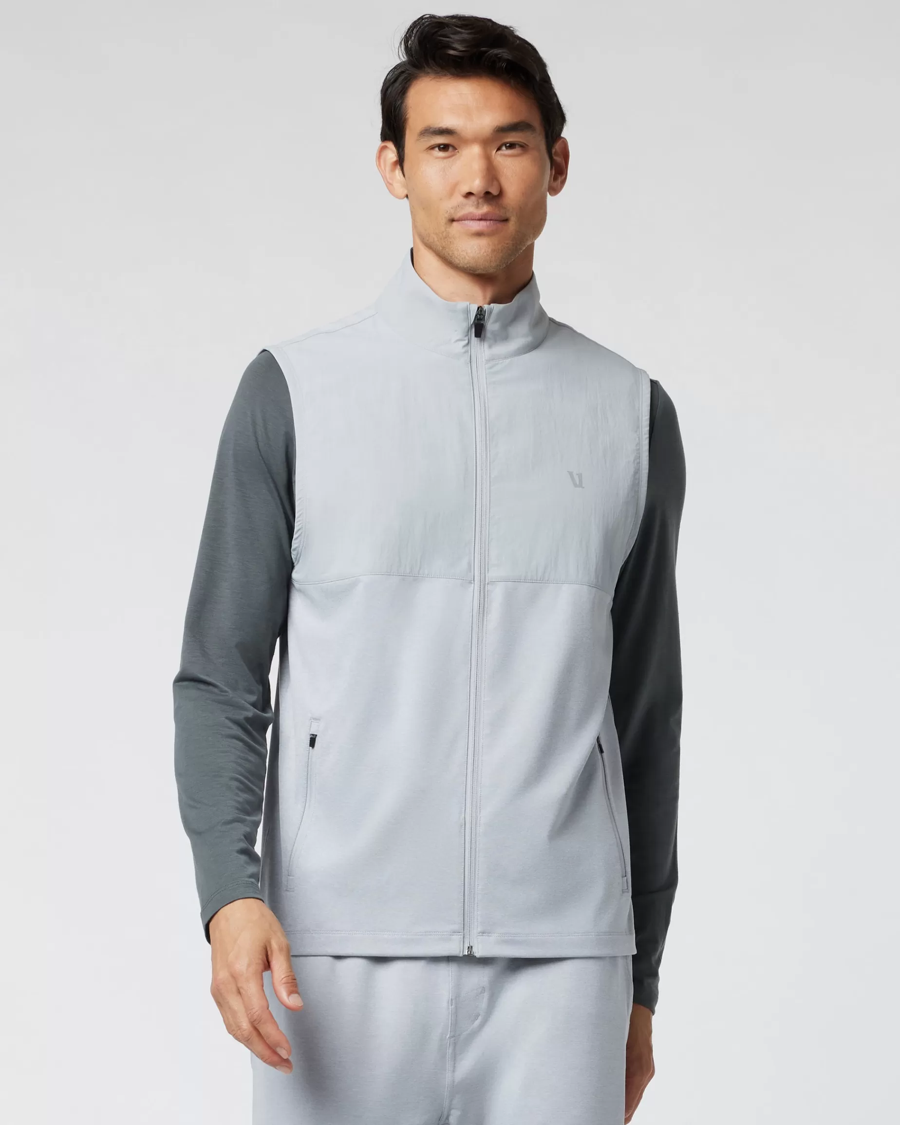 Vuori Sunday Element Vest PlatinumHeather Clearance
