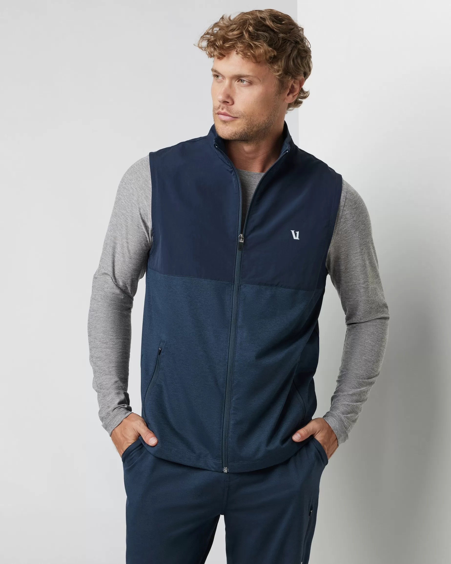 Vuori Sunday Element Vest InkHeather Outlet