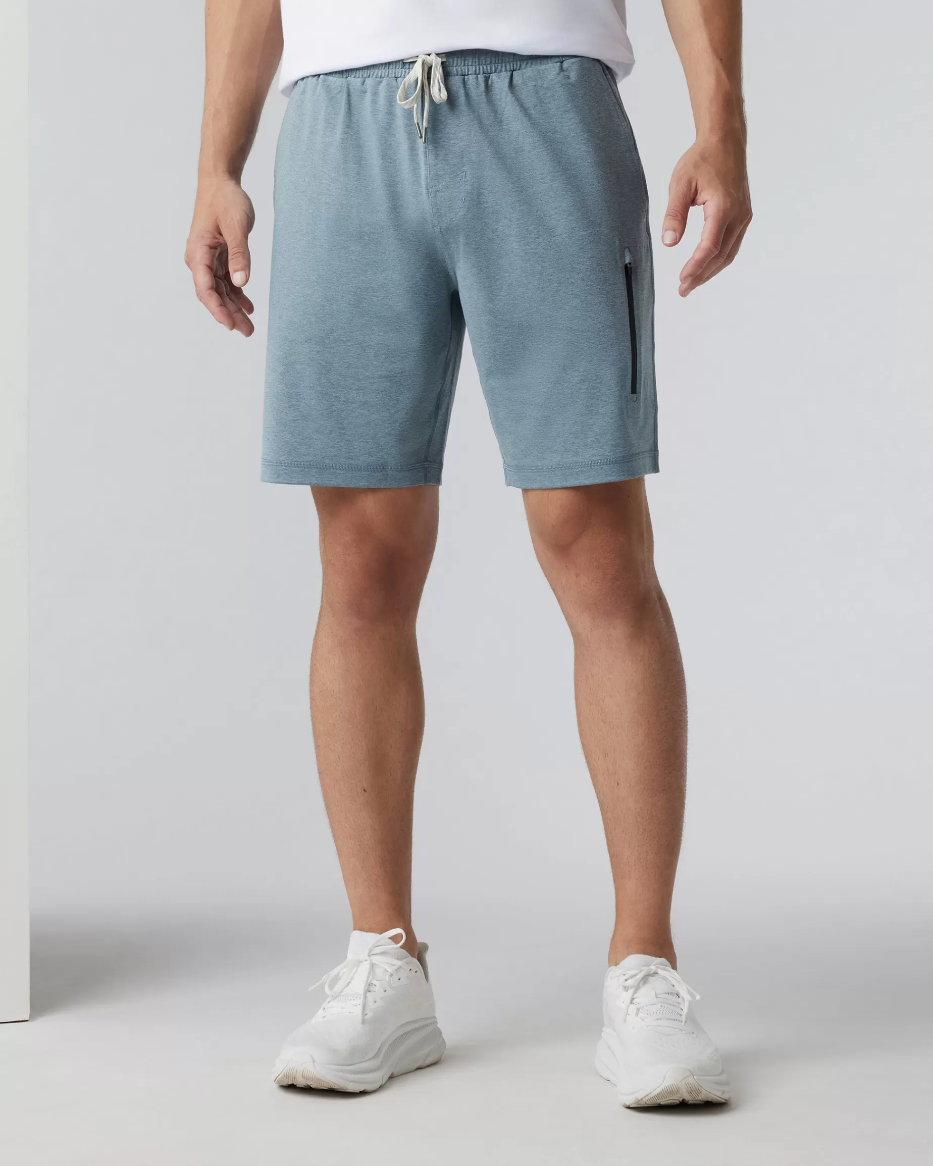 Vuori Sunday Performance Short 8" DustyBlueHeather Discount