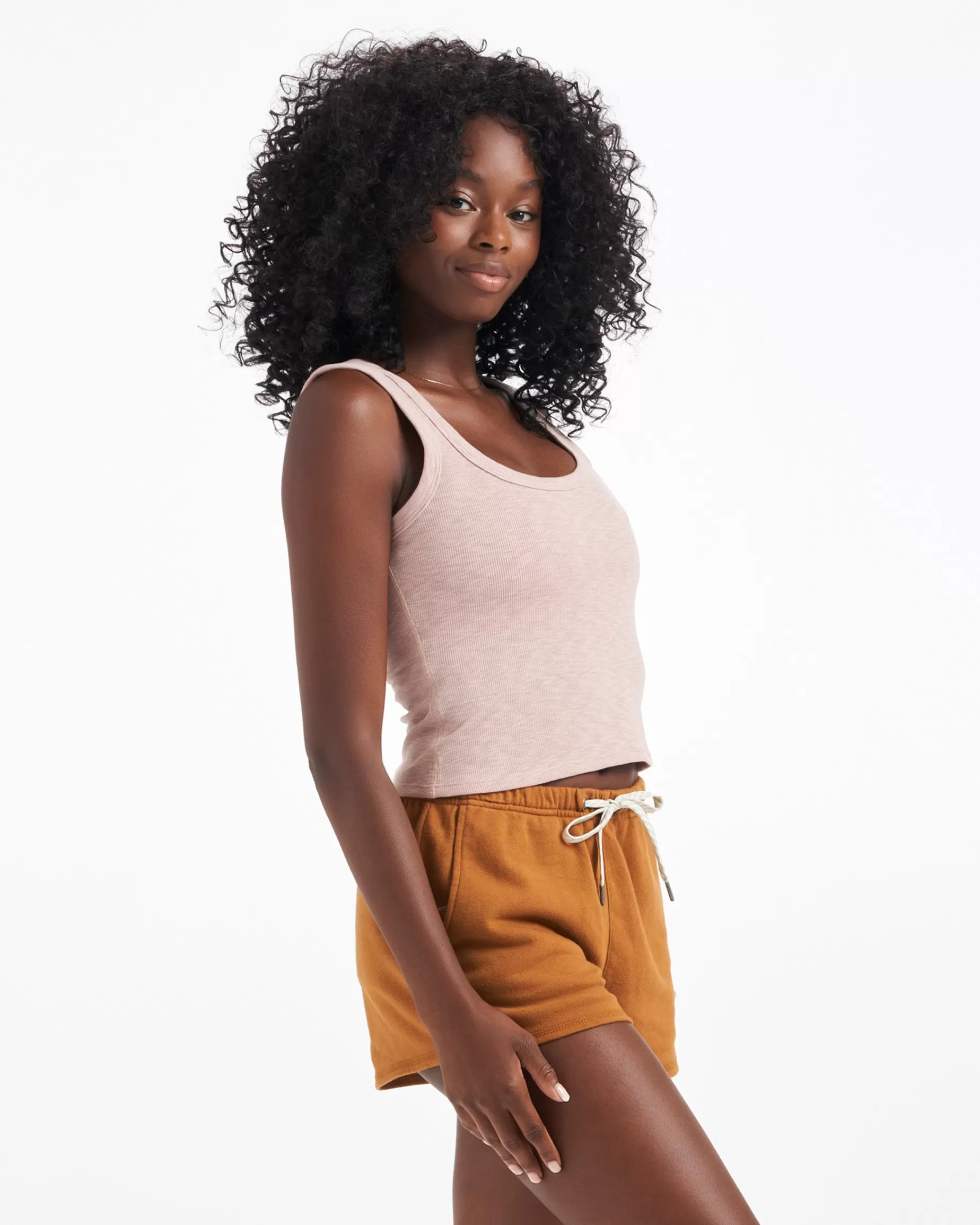 Vuori Sunrise Crop Tank Dogwood Online