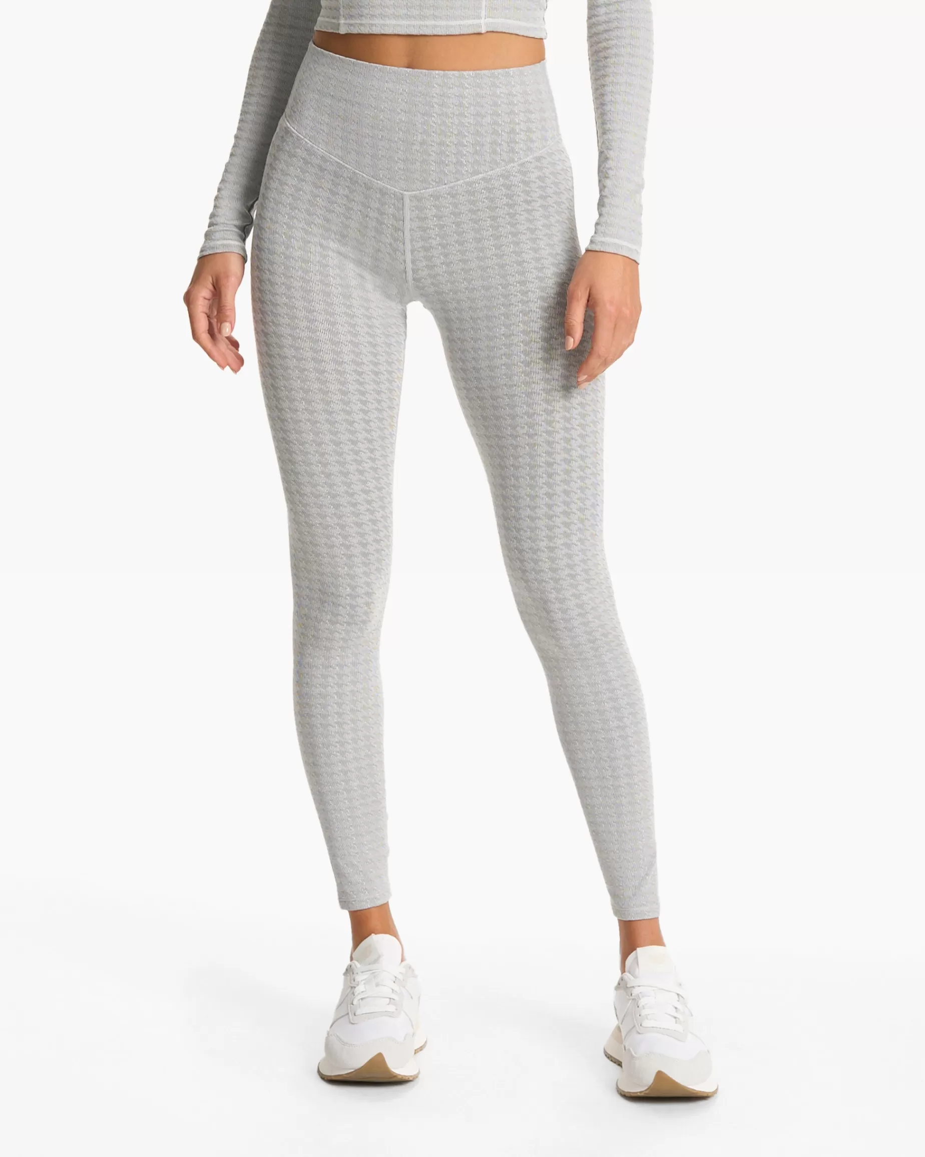 Vuori Textured Chilled Out Legging Houndstooth Online