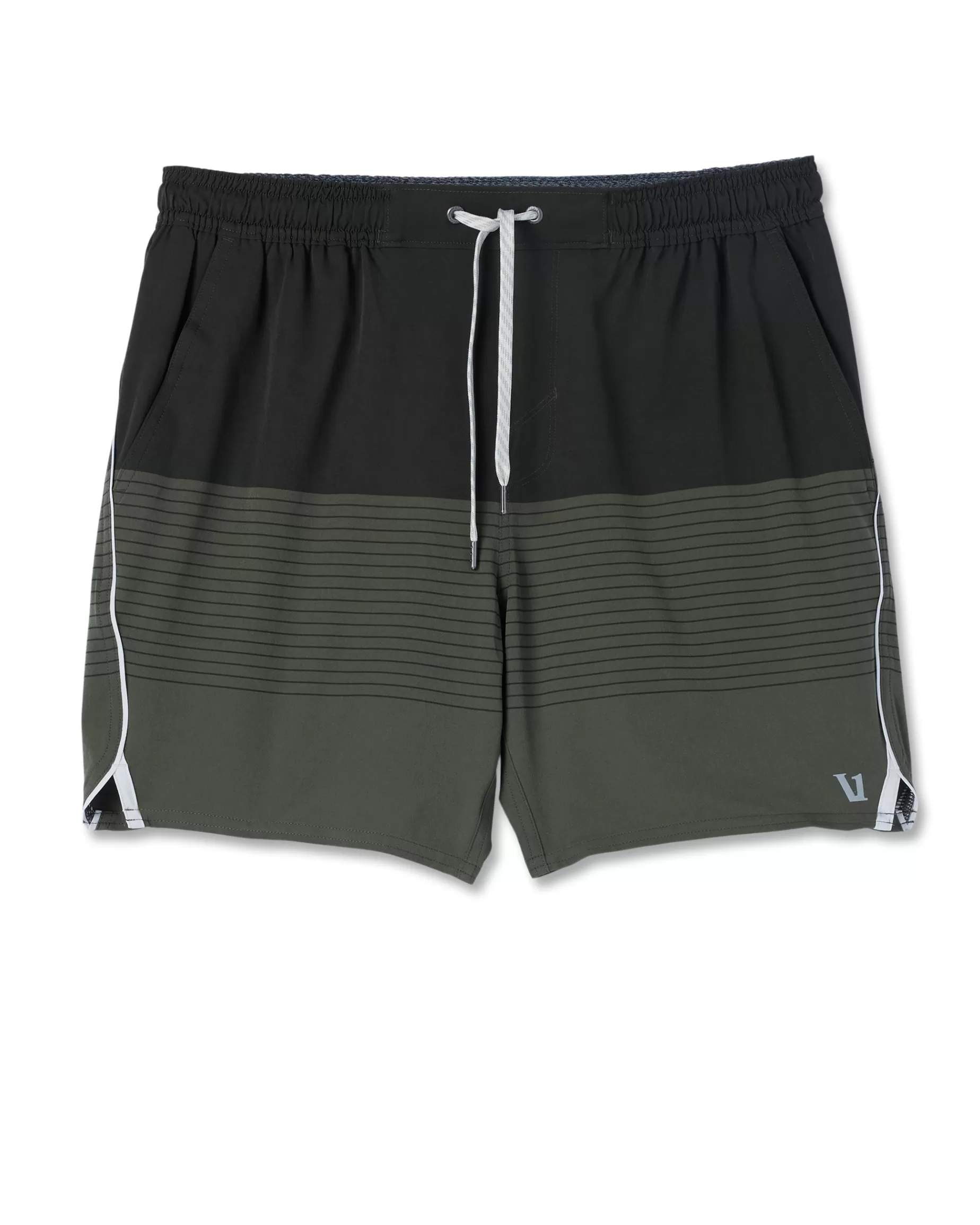 Vuori Trail Short 2.0 DarkOreganoStripe Clearance