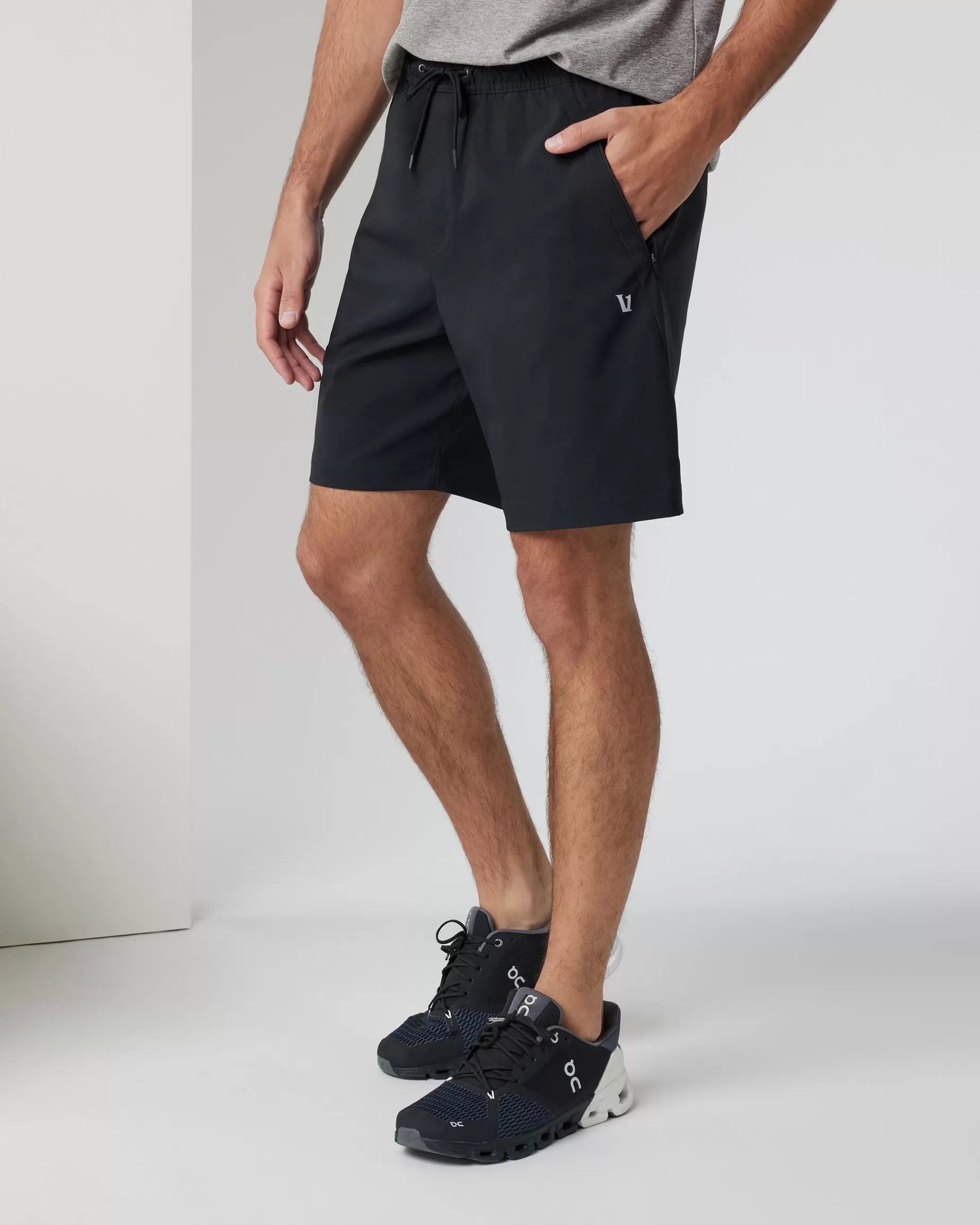 Vuori Train Tech Short Black Cheap