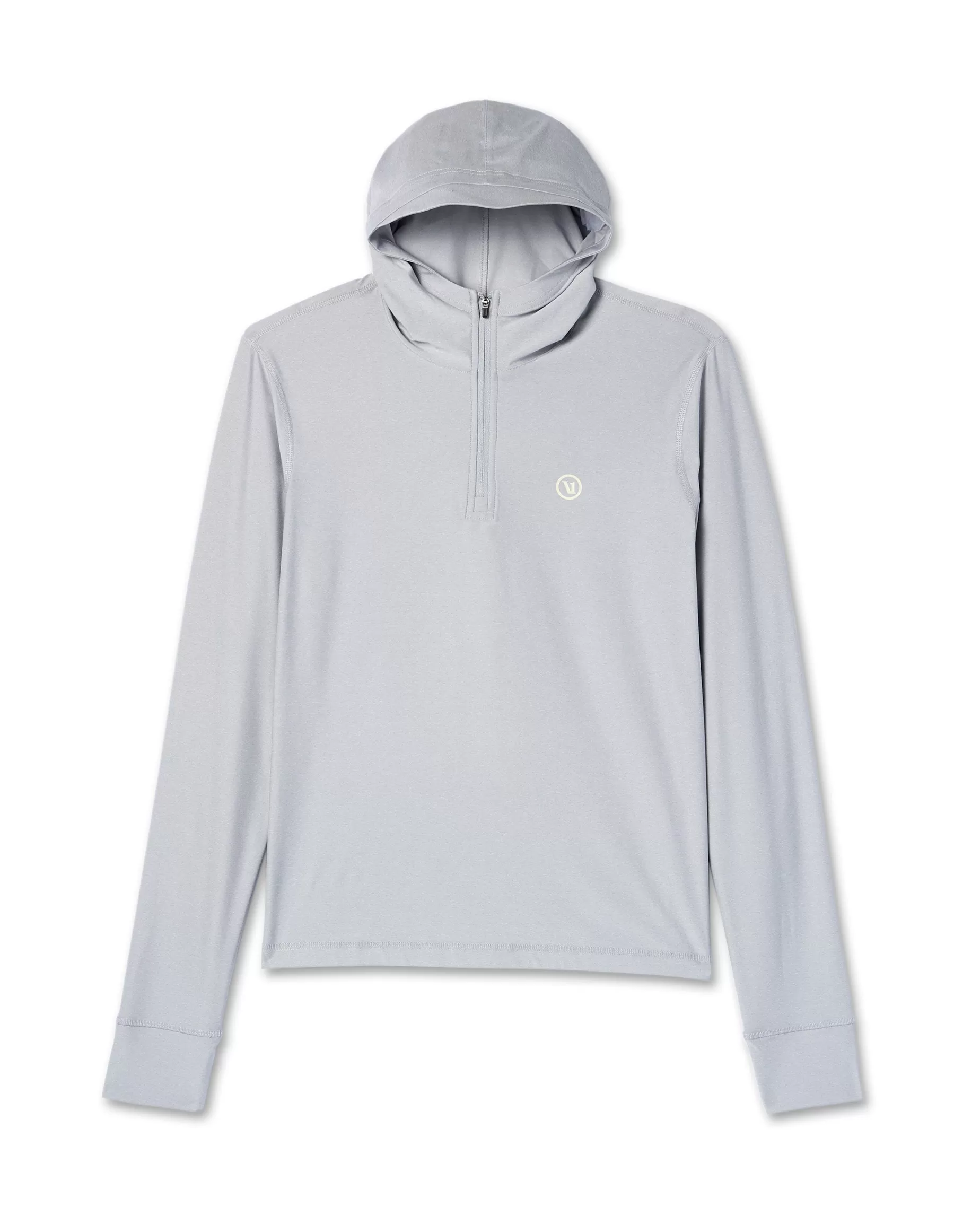 Vuori Uluwatu 24 Water Hoodie PlatinumHeather Shop