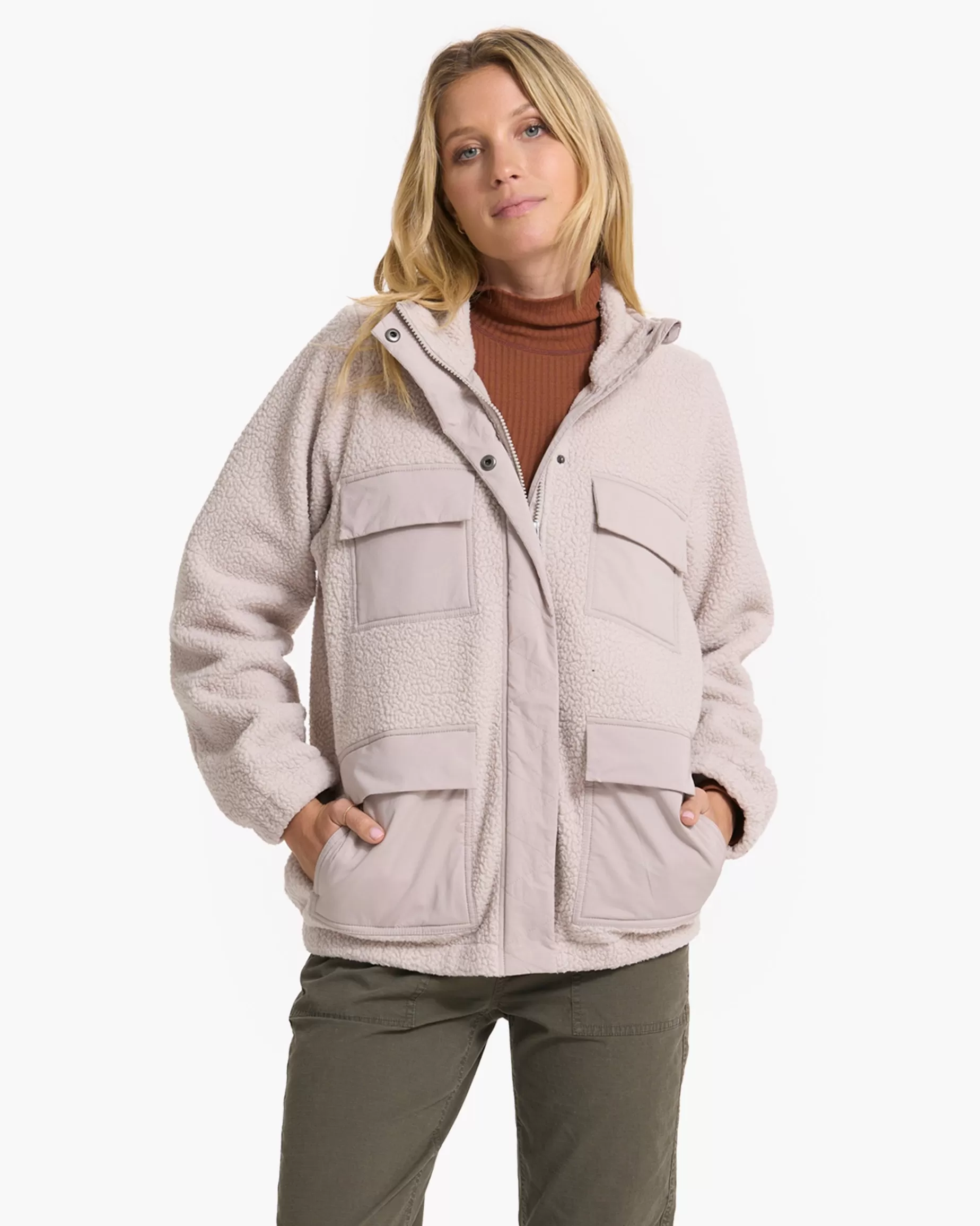Vuori Utility Sherpa Jacket DarkSalt Best