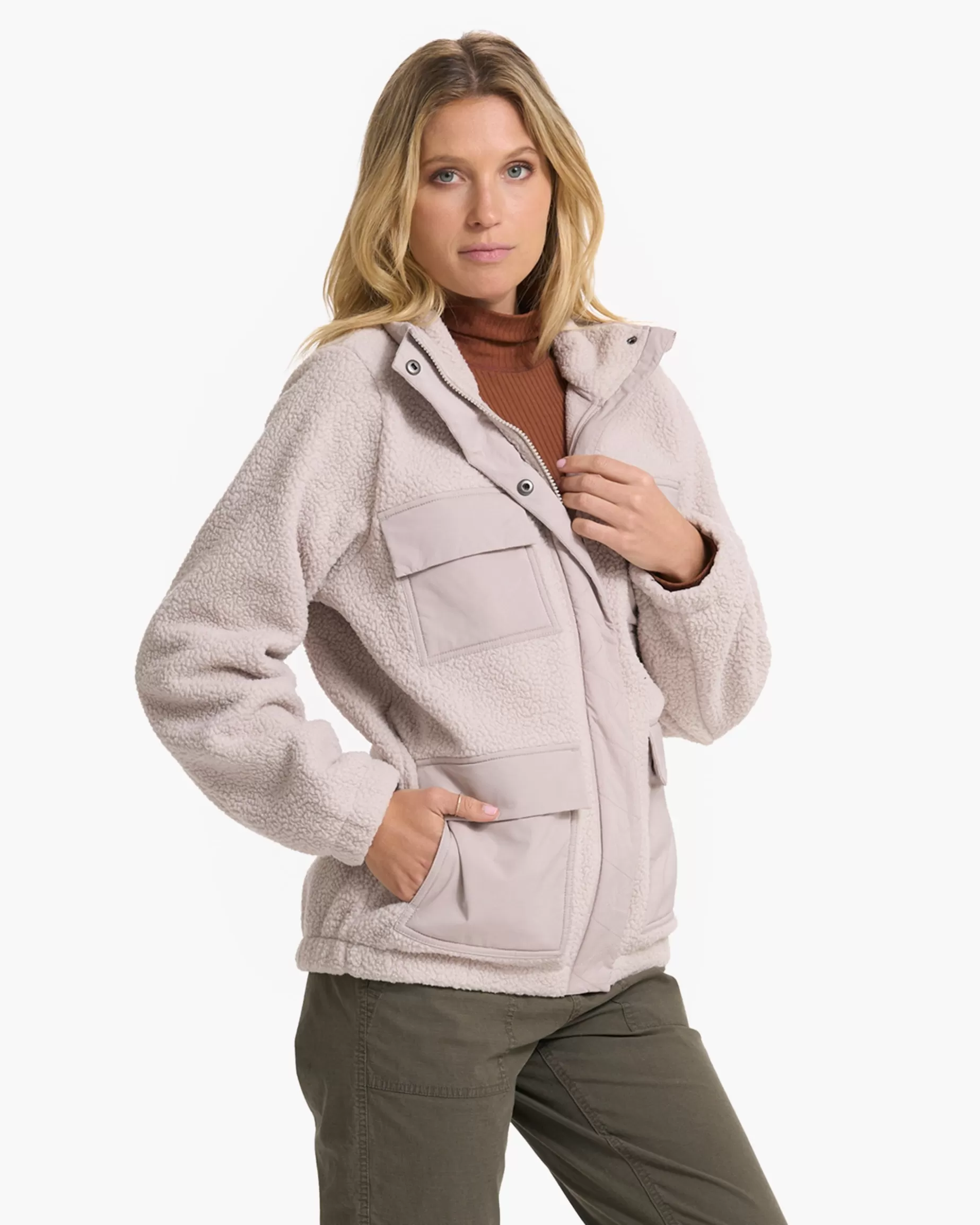 Vuori Utility Sherpa Jacket DarkSalt Best