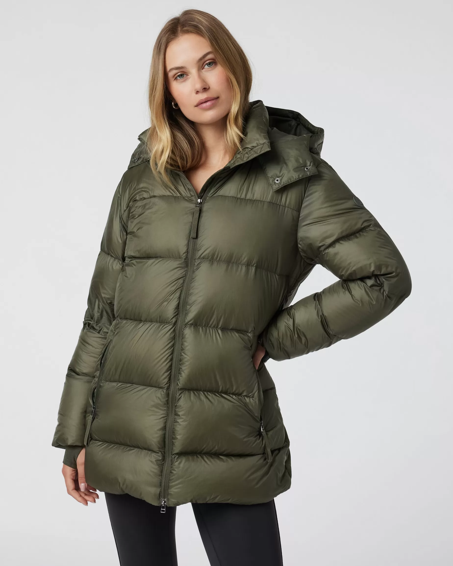 Vuori Vail Long Down Jacket Oregano Clearance